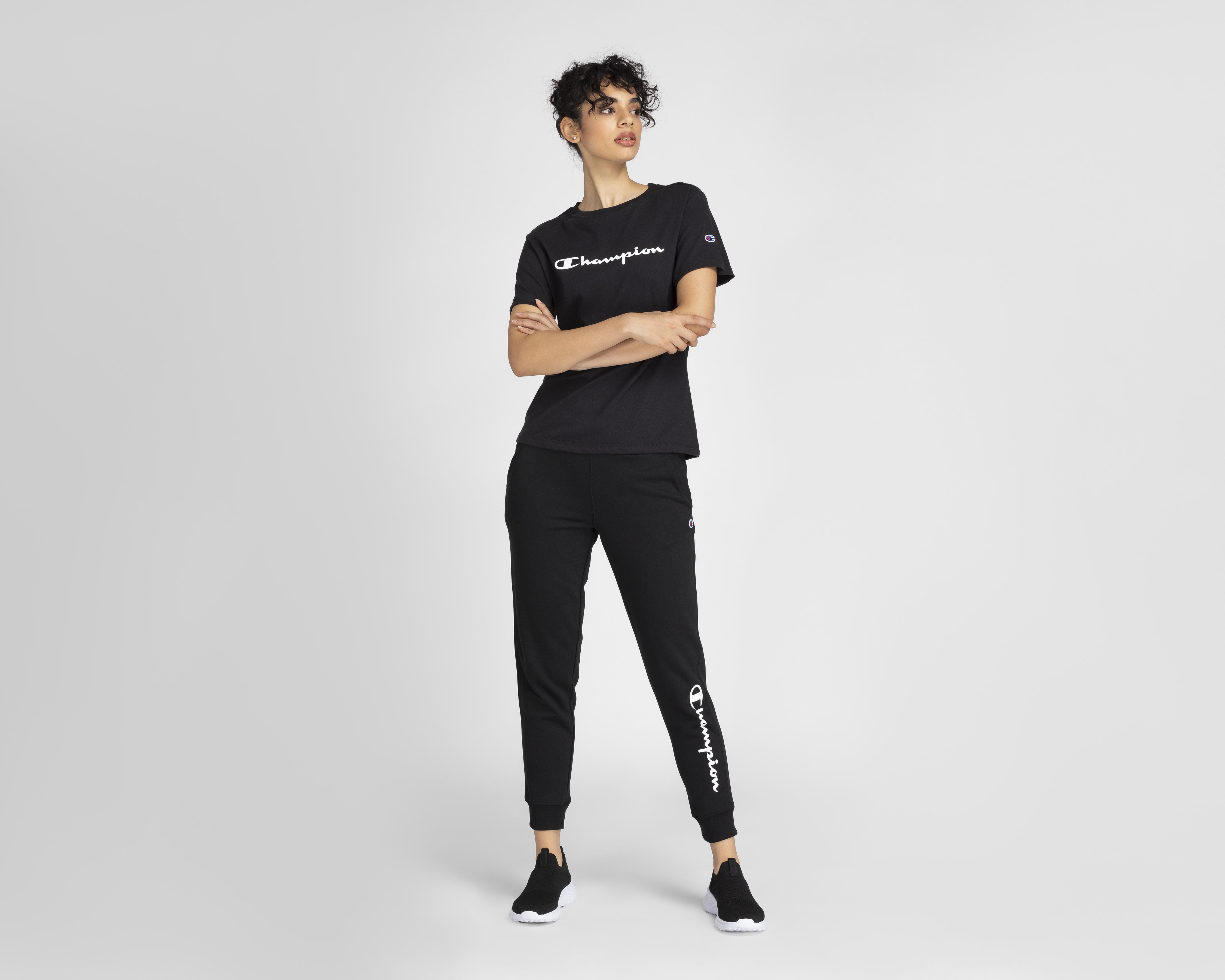 Foto 3 pulgar | Playera de Entrenamiento Champion para Mujer