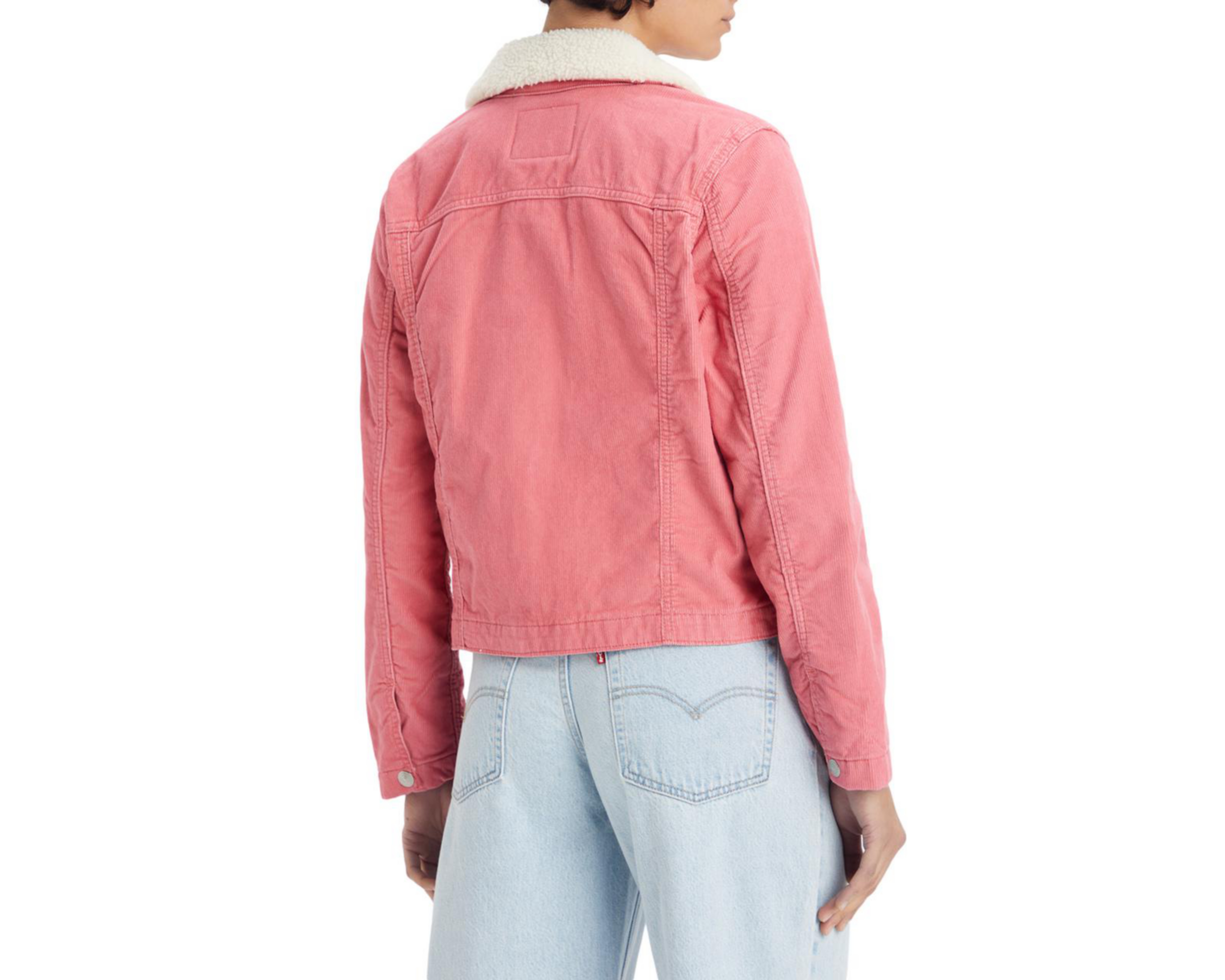 Foto 3 pulgar | Chamarra Rosa Levi's para Mujer