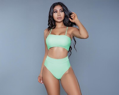 Foto 1 | Bikini Be Wicked Verde para Mujer