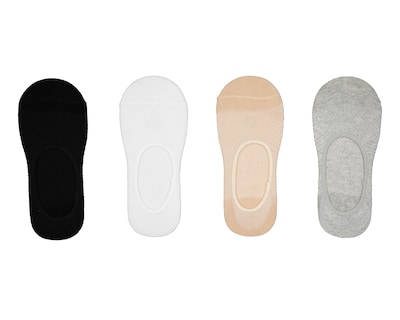 Foto 1 | Calcetas Invisibles Lovest para Mujer 4 Pares