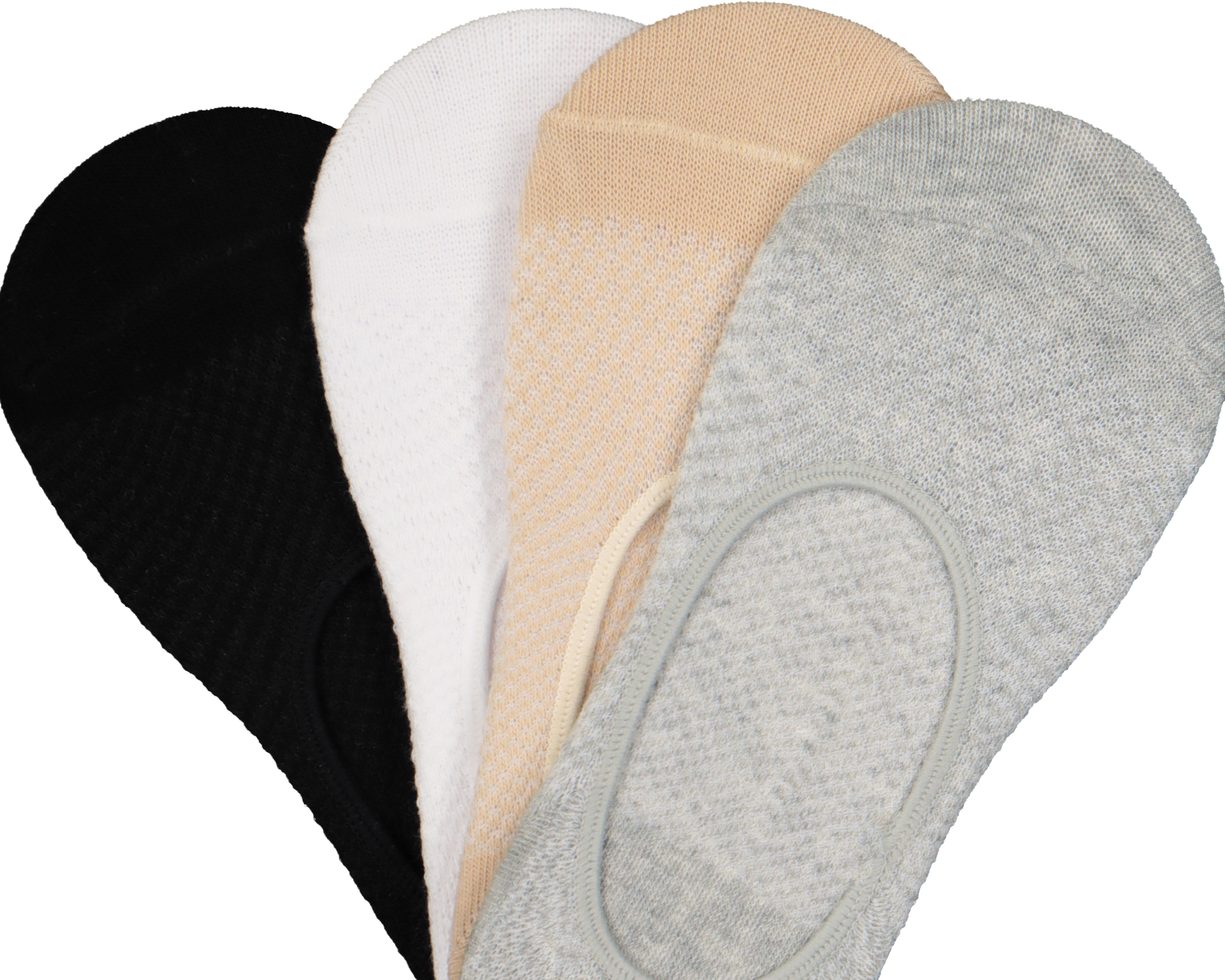 Foto 3 pulgar | Calcetas Invisibles Lovest para Mujer 4 Pares