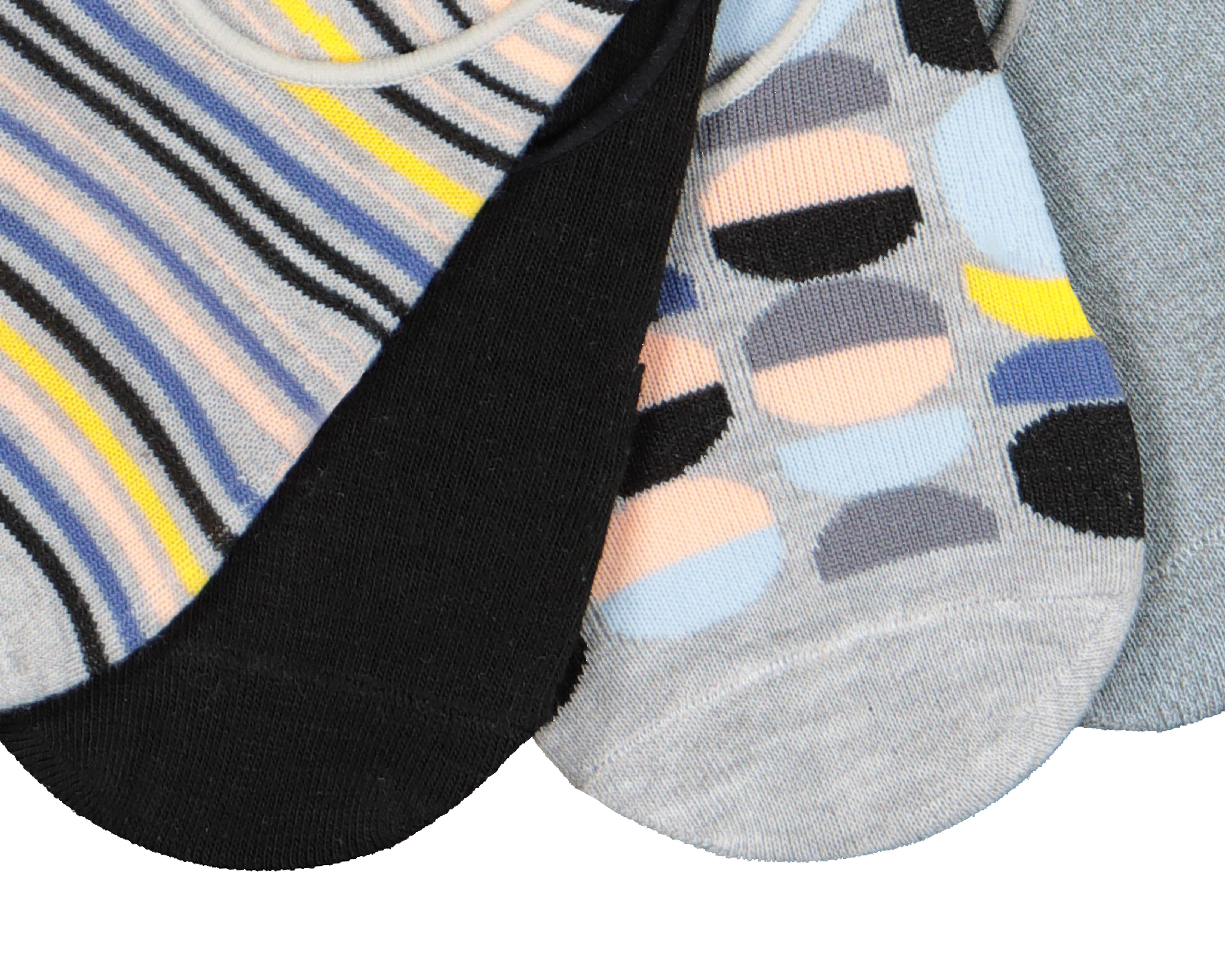 Foto 2 | Calcetas Invisibles Lovest para Mujer 4 Pares
