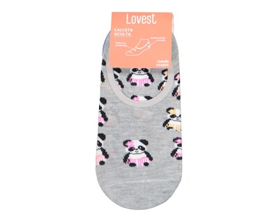 Foto 3 | Calcetas Invisibles Lovest para Mujer 4 Pares