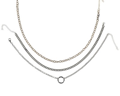 Foto 2 | Collar Thinner Plateado