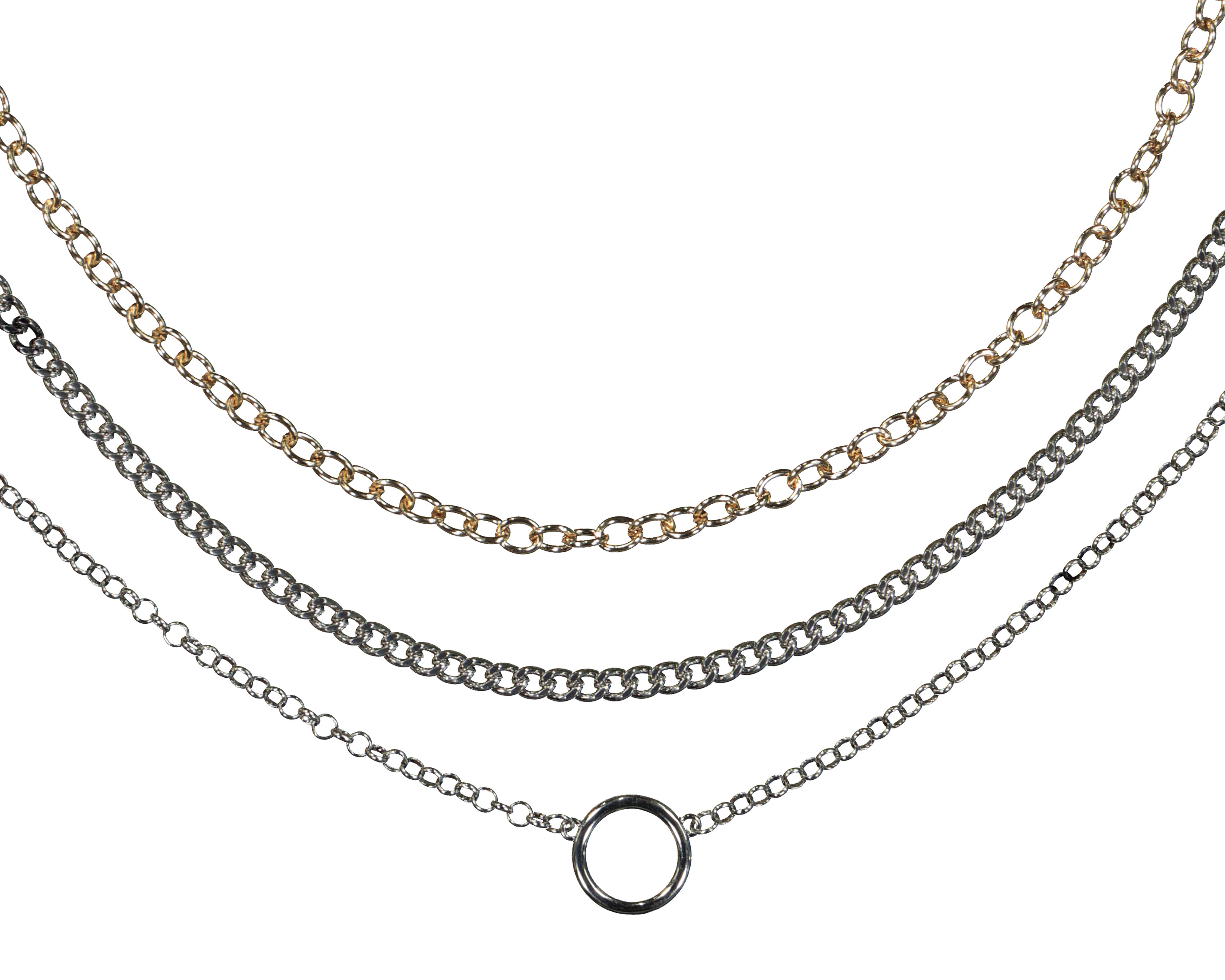 Foto 3 | Collar Thinner Plateado