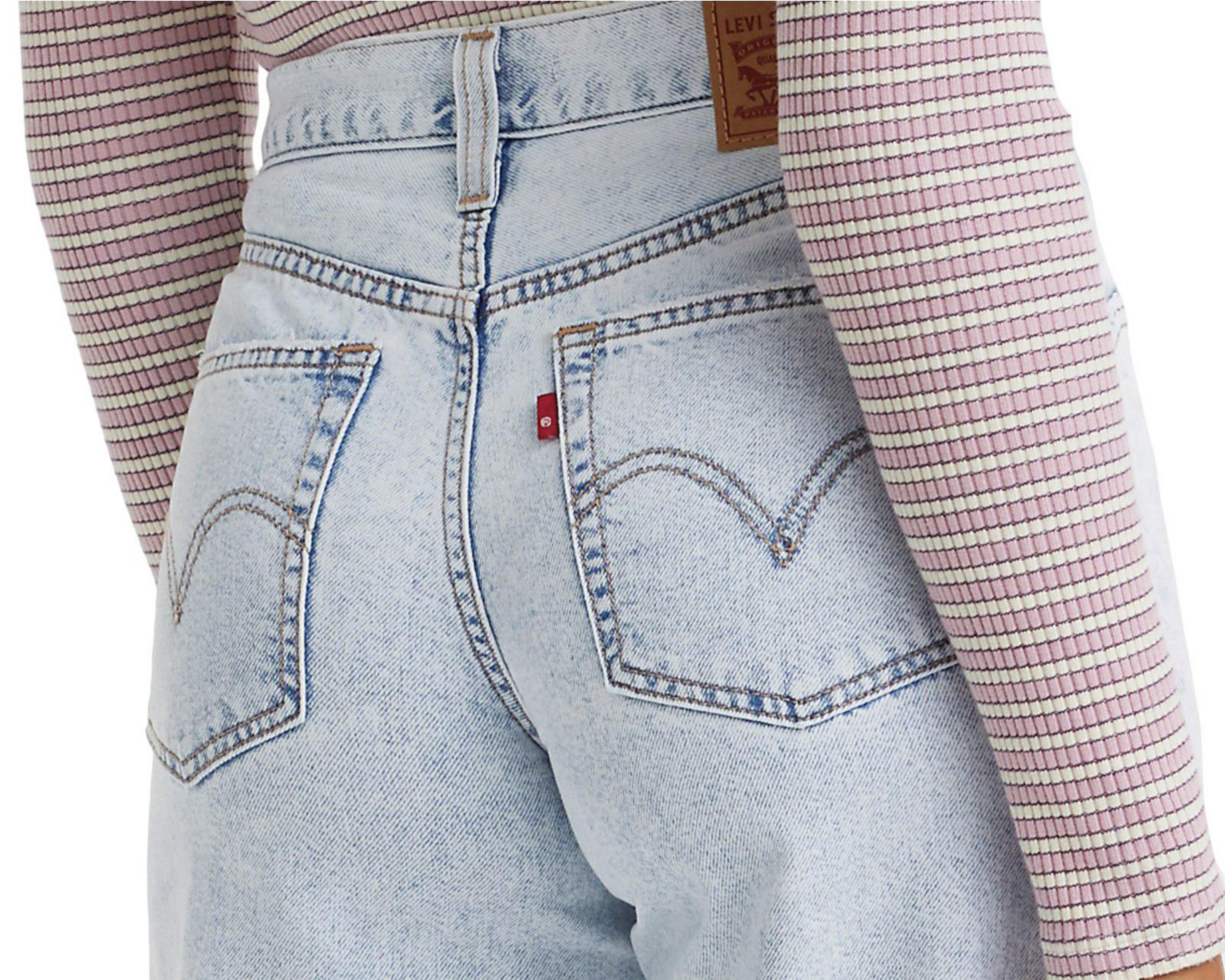 Foto 4 | Jeans Baggy Levi's 94 para Mujer