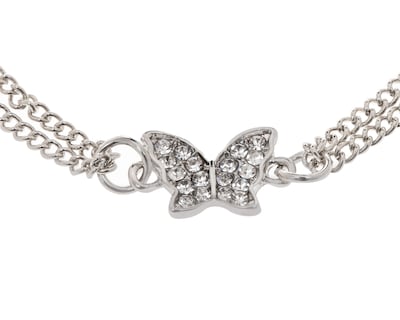 Foto 3 | Pulsera Bebe Plateada 4 Piezas