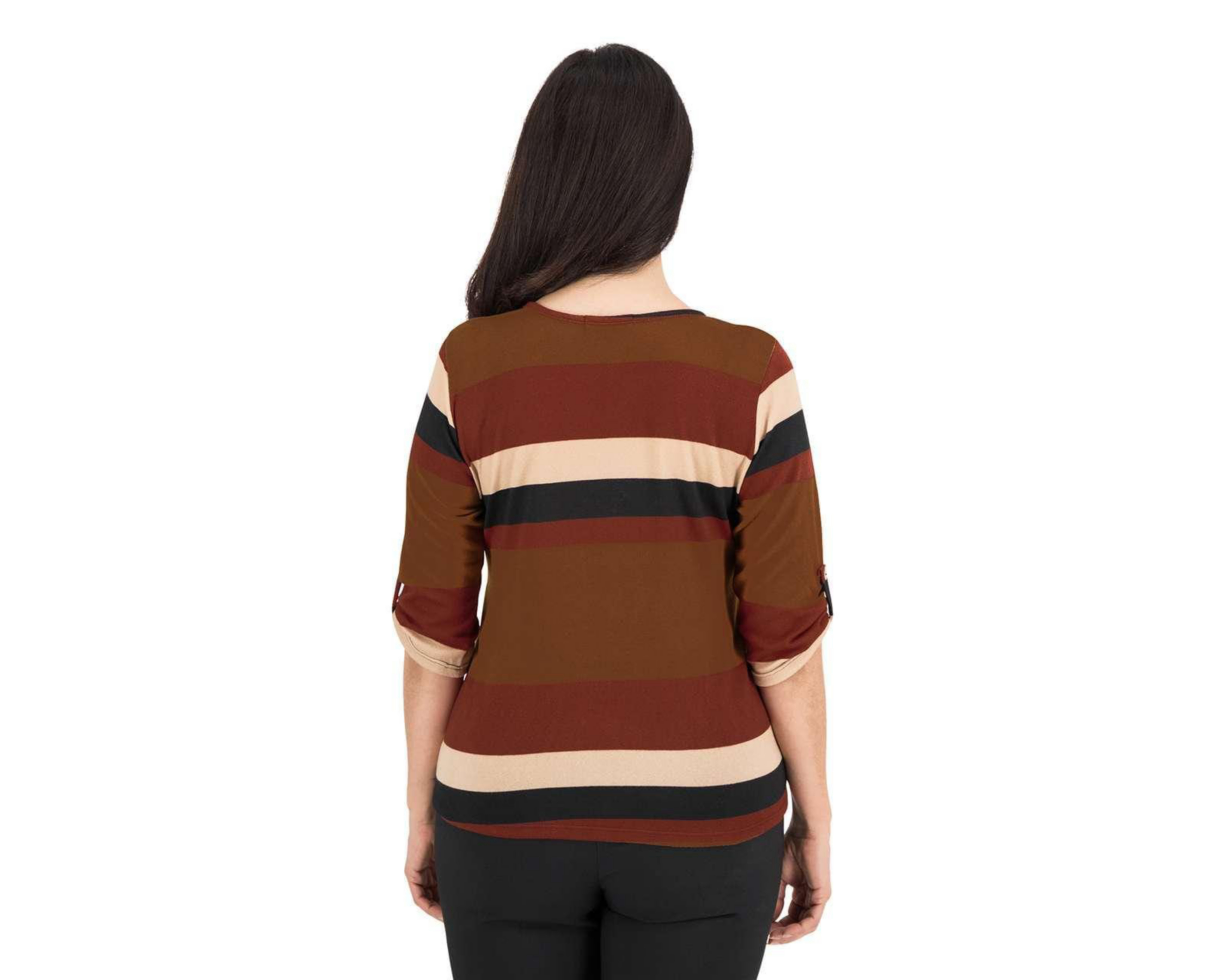 Foto 2 | Blusa Sahara Café con Collar