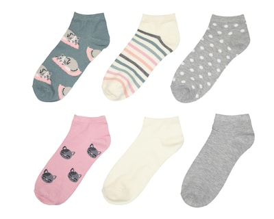Foto 1 | Calcetas Tines Lovest para Mujer 6 Pares