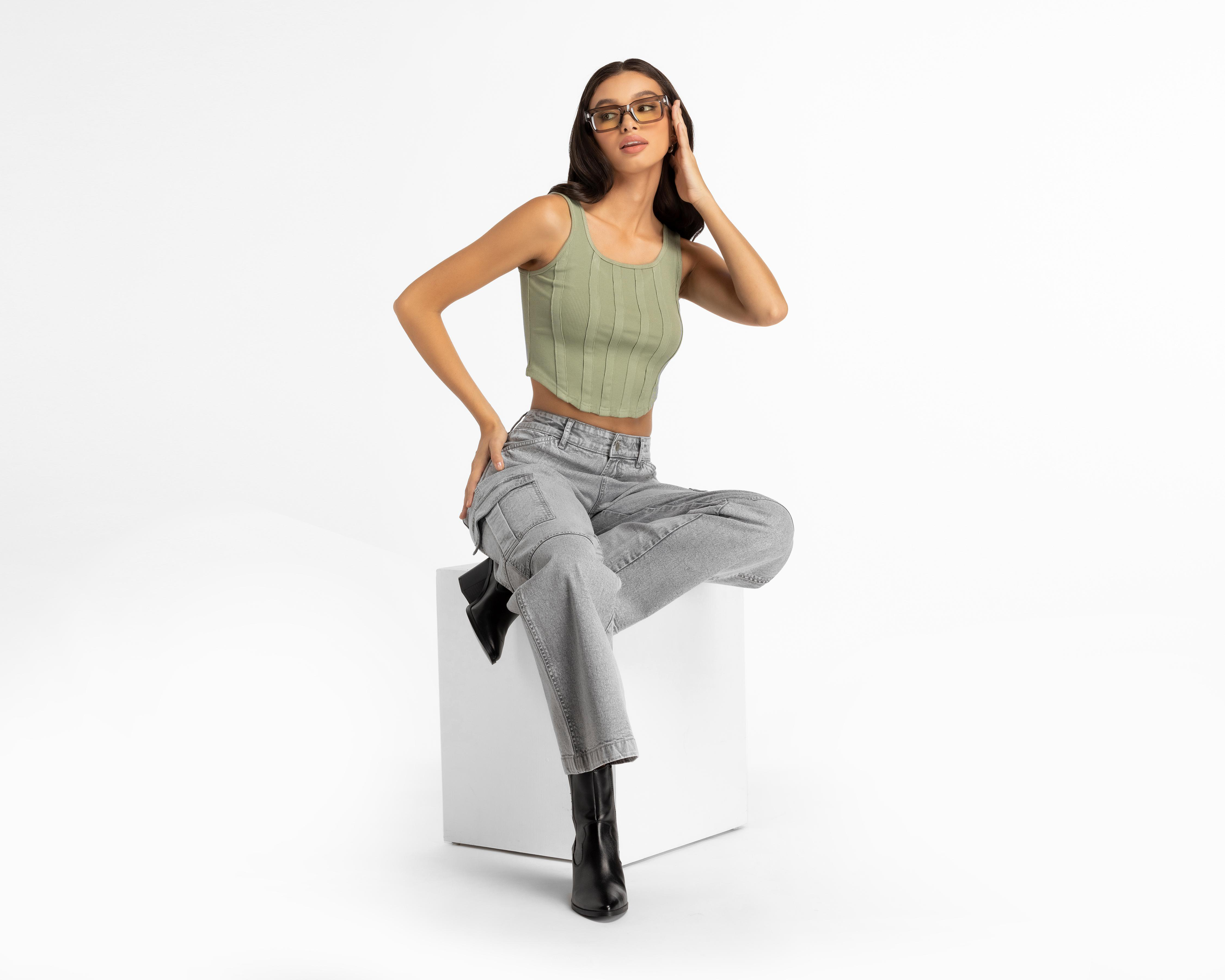 Foto 2 | Jeans Flare Refill para Mujer