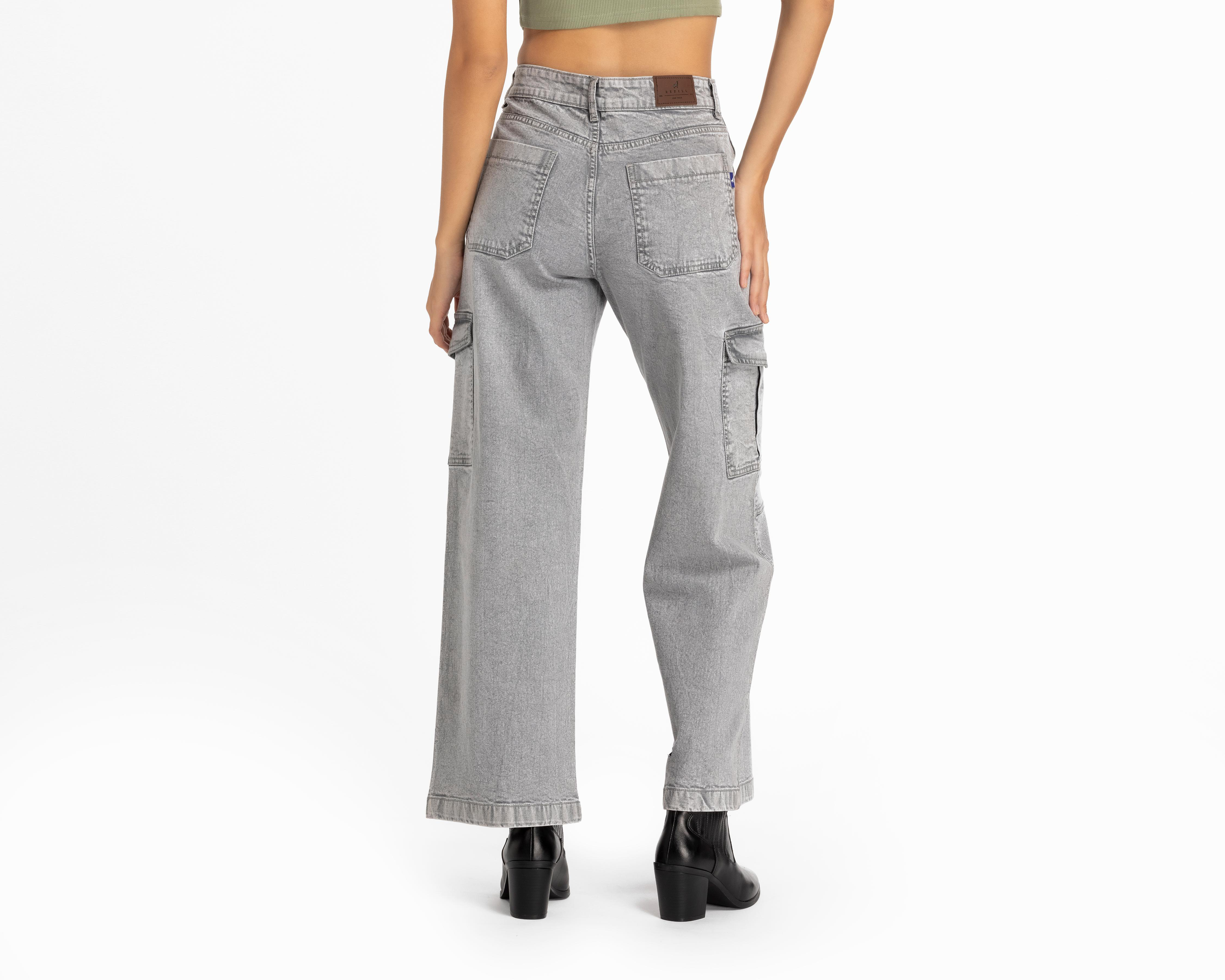 Foto 3 | Jeans Flare Refill para Mujer