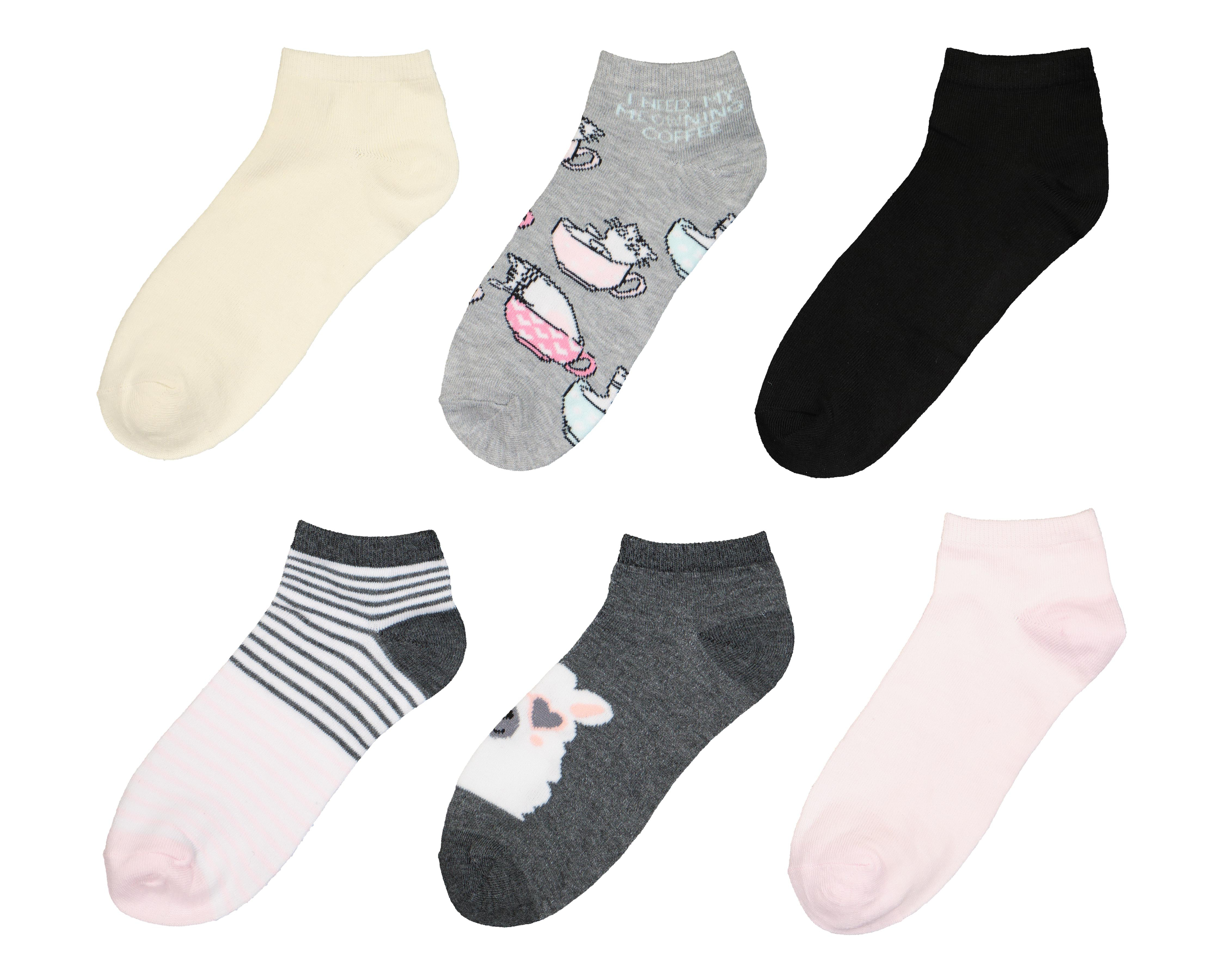 Calcetas Tines Lovest para Mujer 6 Pares