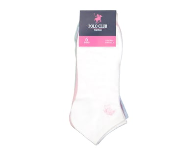 Foto 3 | Calcetas Tines York Team Polo Club para Mujer 6 Pares