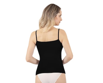 Foto 3 | Camiseta Control Lyssette Baja Compresión Negra para Mujer