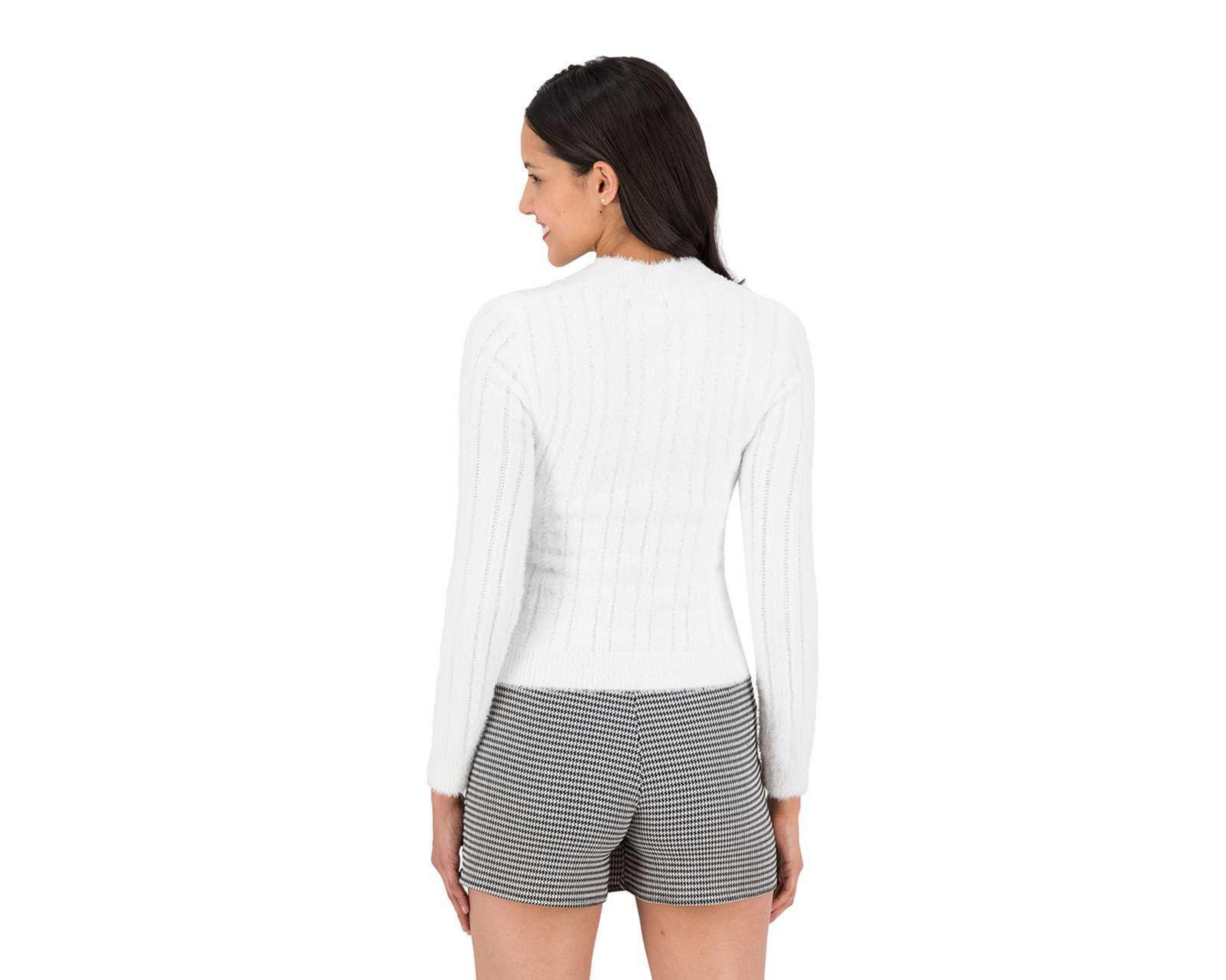 Foto 4 pulgar | Blusa Thinner Manga Larga