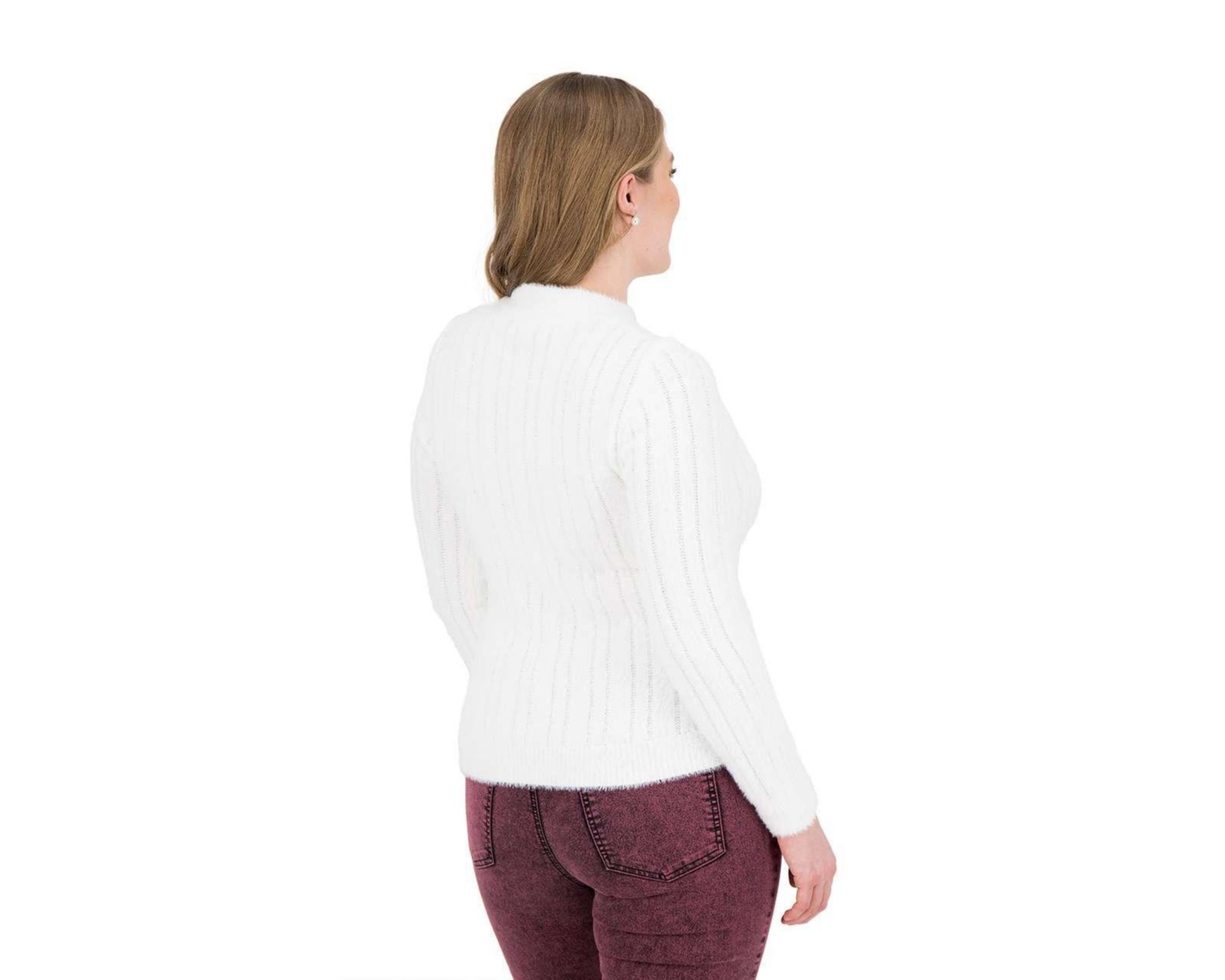 Foto 7 pulgar | Blusa Thinner Manga Larga