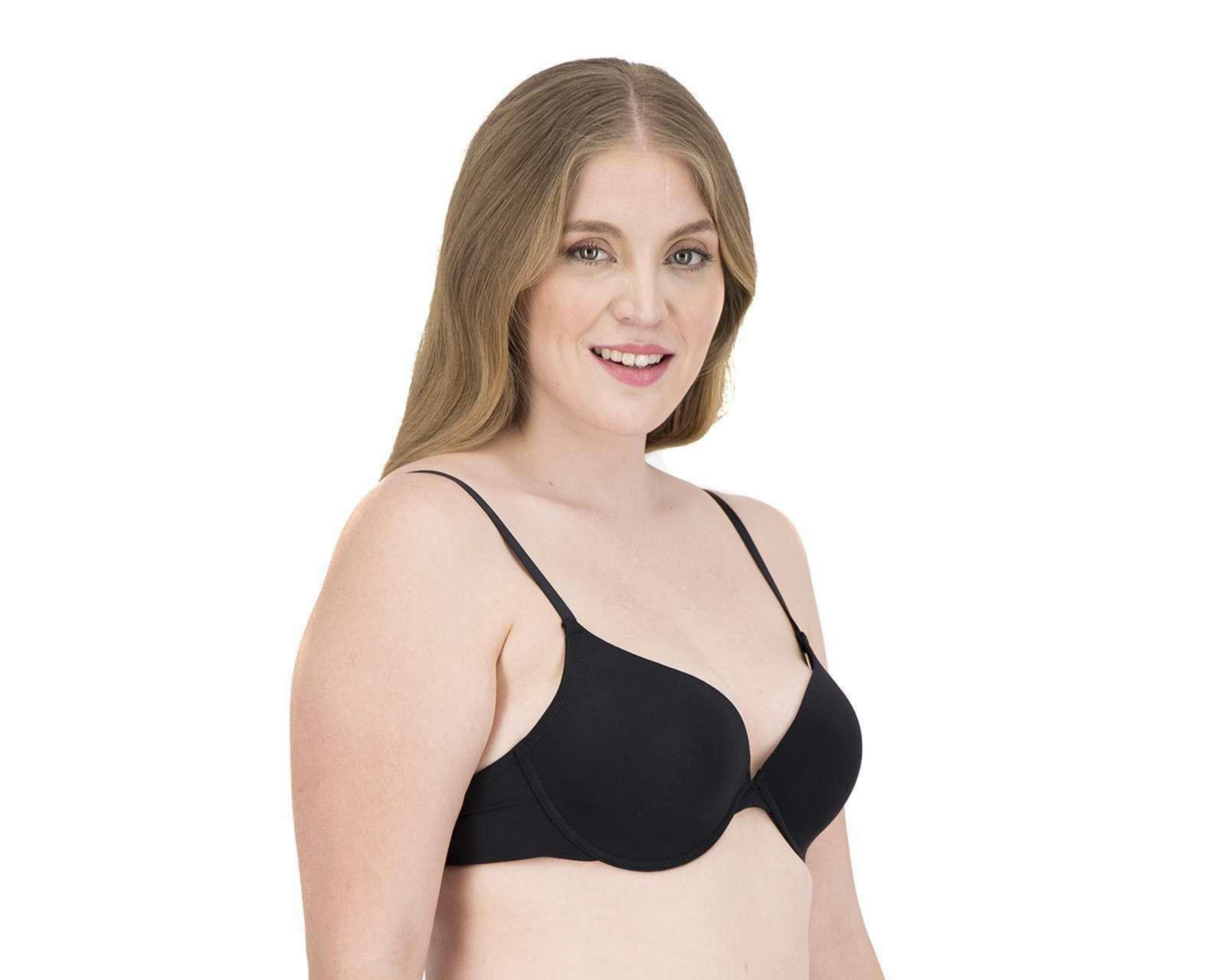 Foto 2 | Brasier con Varilla Lovest Copa Completa para Mujer 3 Pack