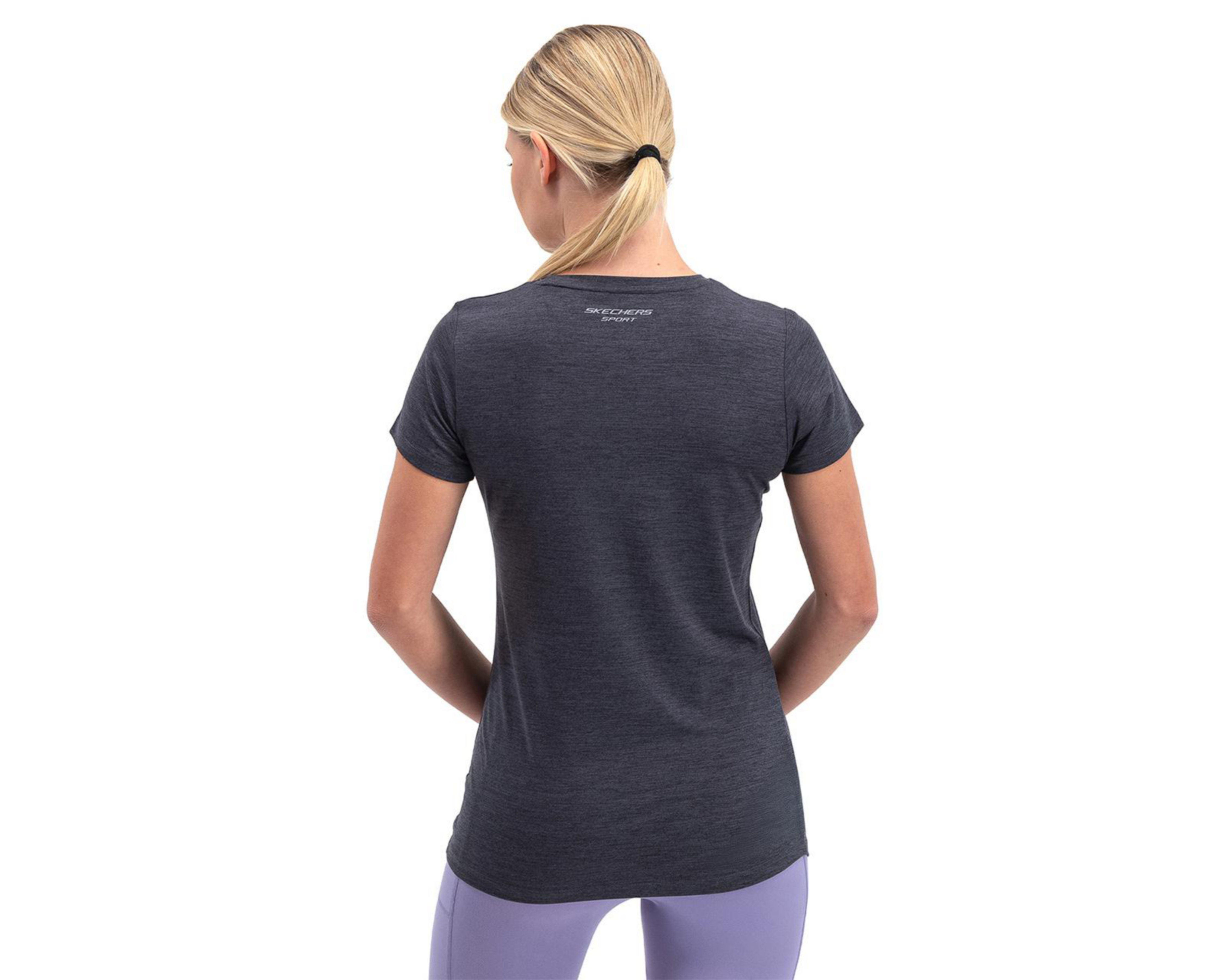 Foto 3 pulgar | Playera Skechers de Entrenamiento para Mujer