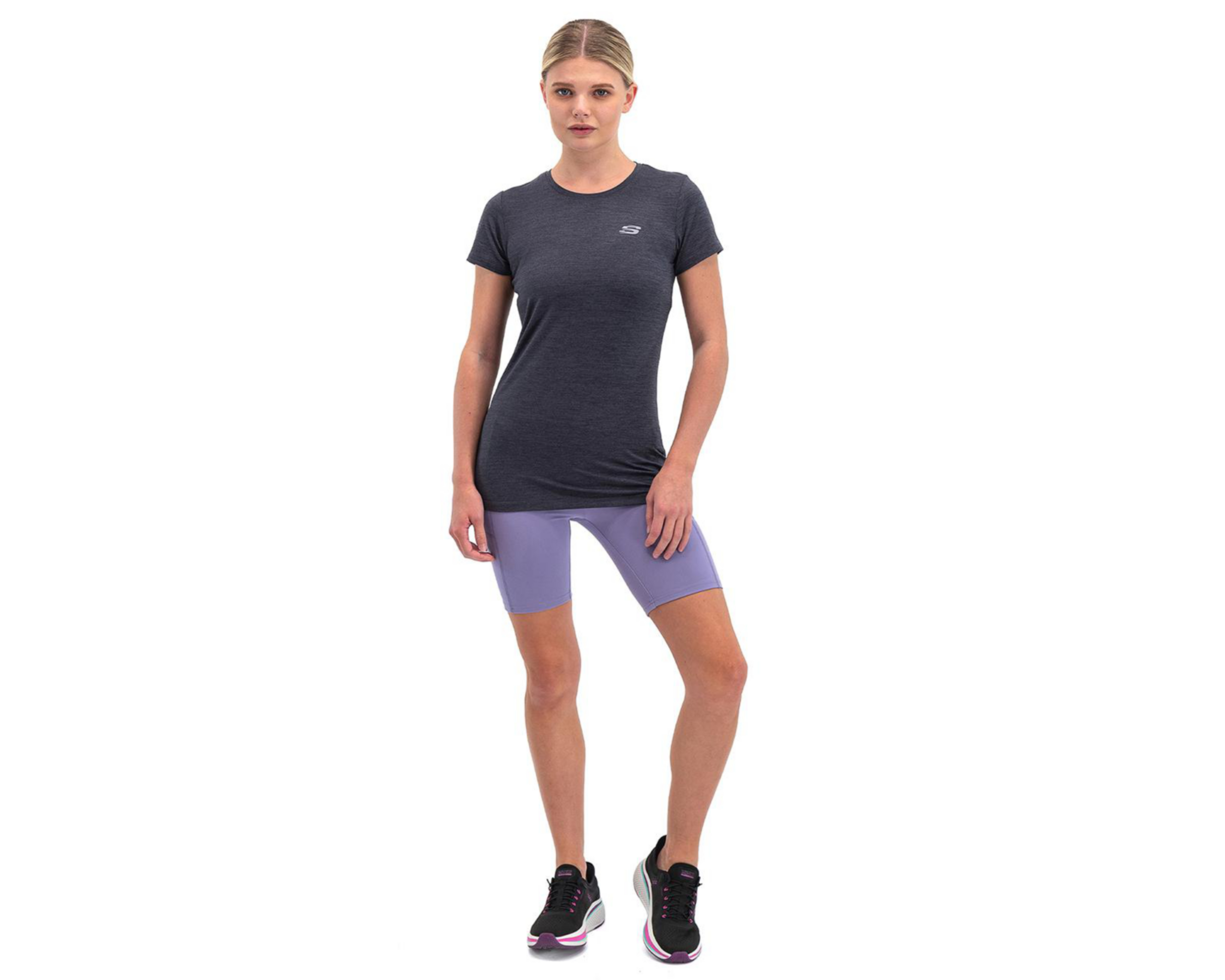 Foto 5 pulgar | Playera Skechers de Entrenamiento para Mujer