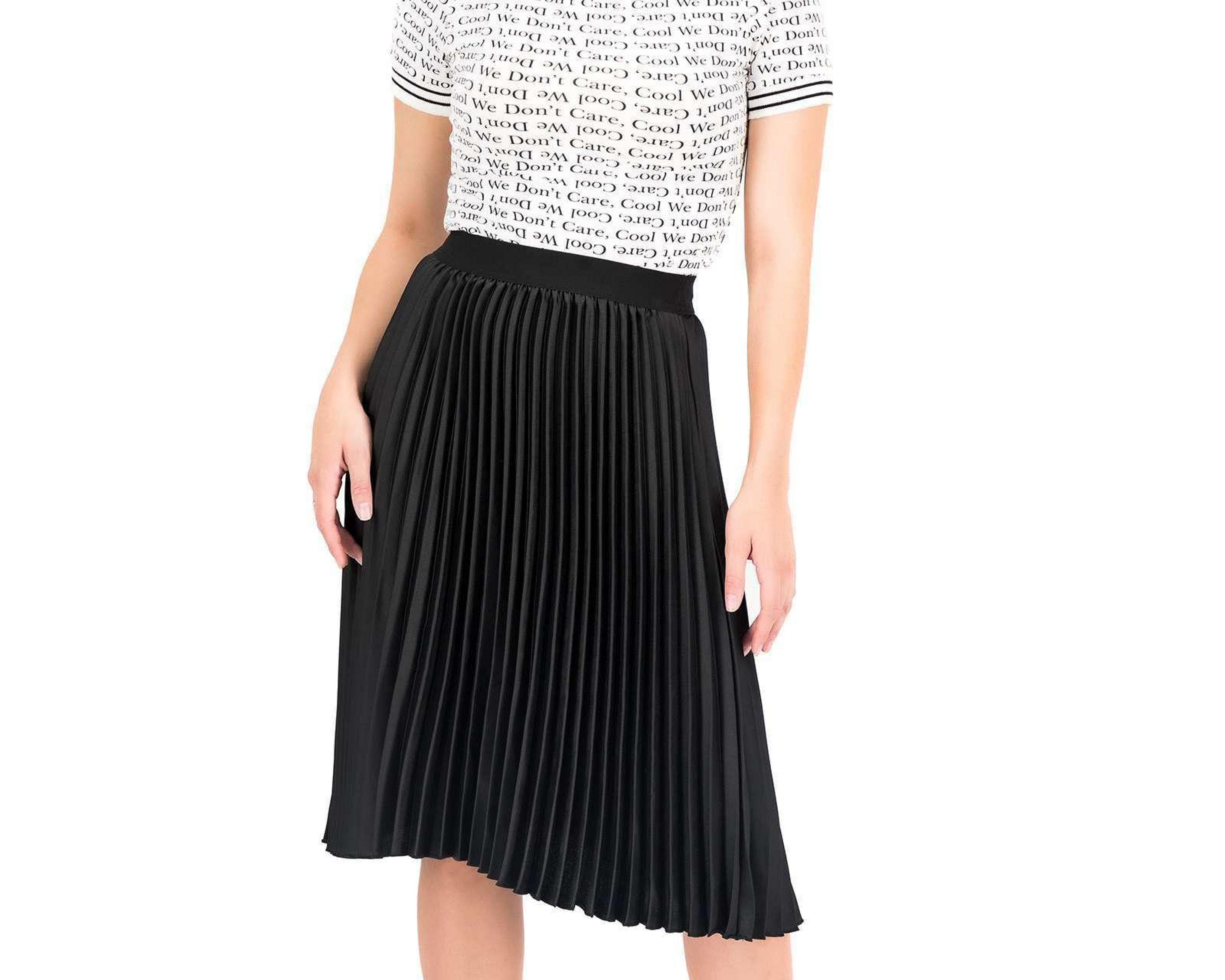 Falda Midi Thinner Plisada
