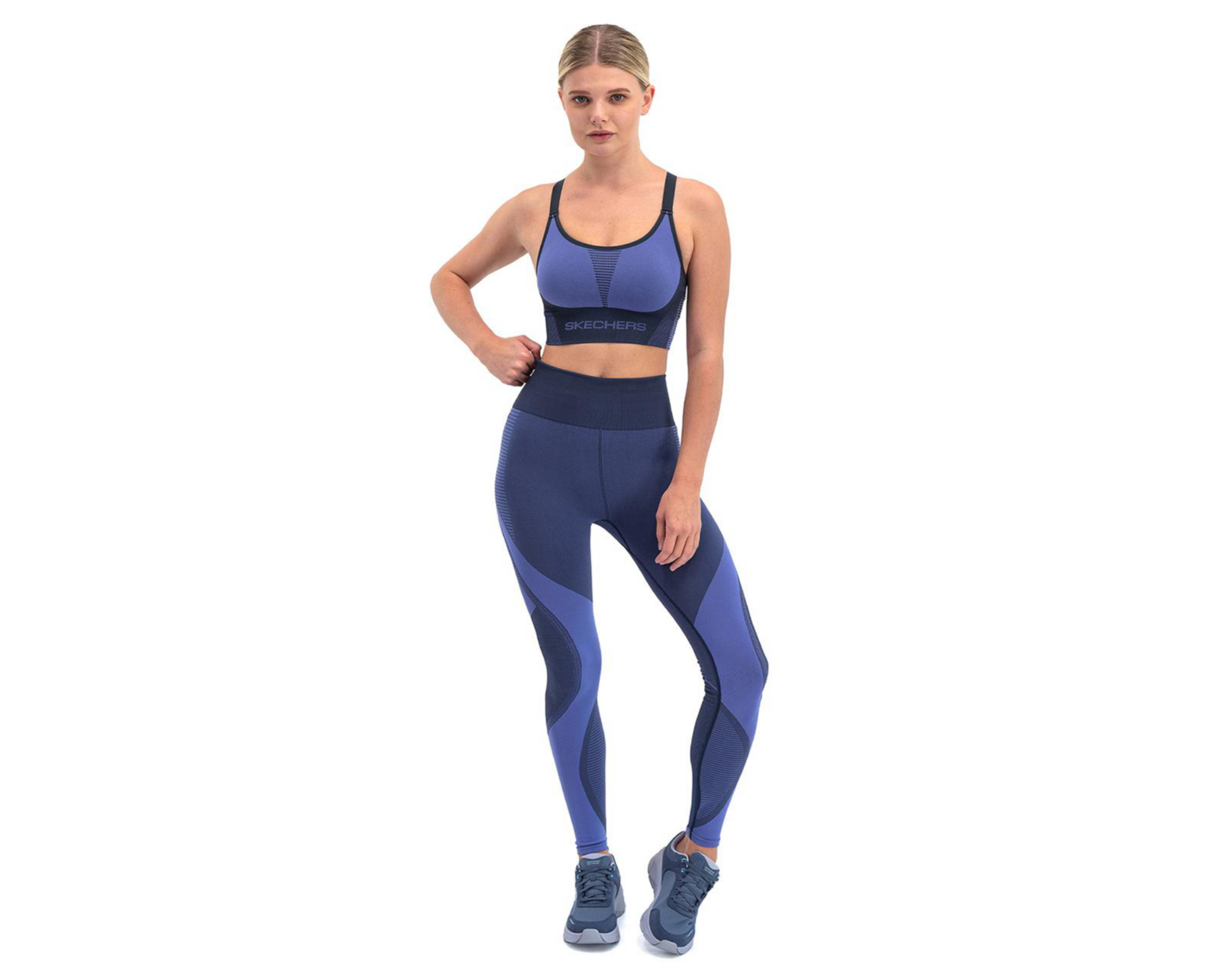 Foto 5 pulgar | Leggings Skechers de Entrenamiento para Mujer