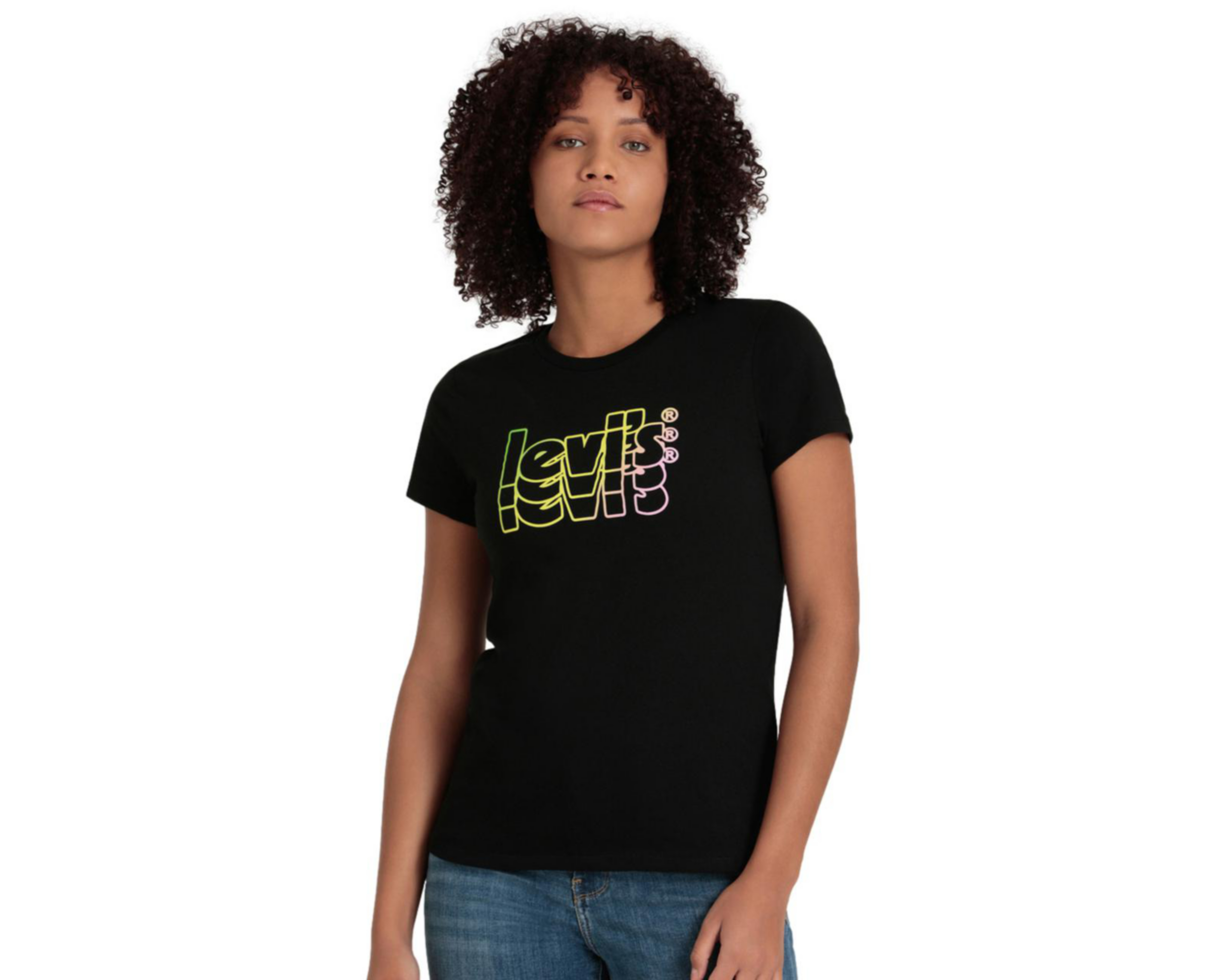 Foto 2 pulgar | Playera Levi's Manga Corta Estampada