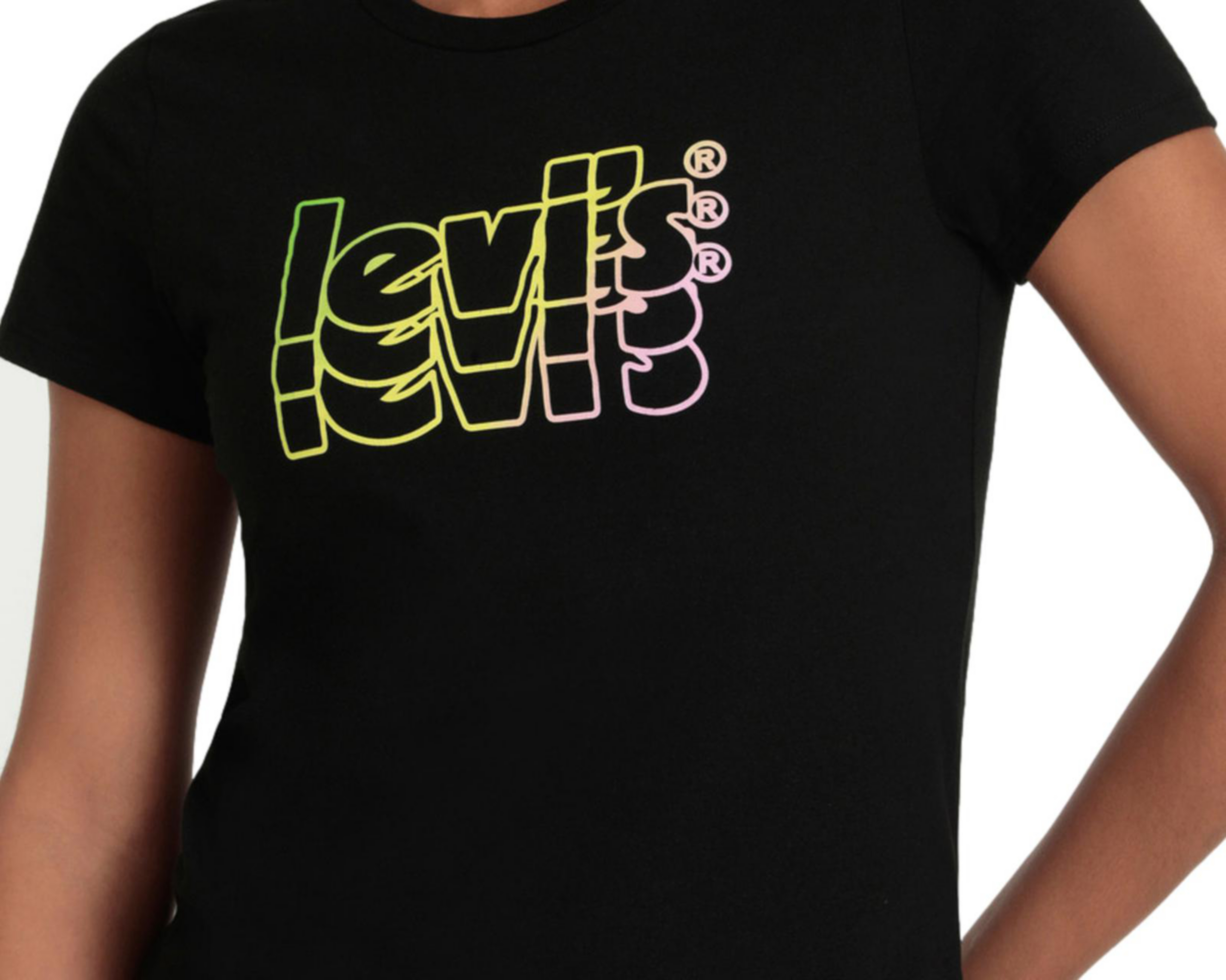 Foto 5 pulgar | Playera Levi's Manga Corta Estampada