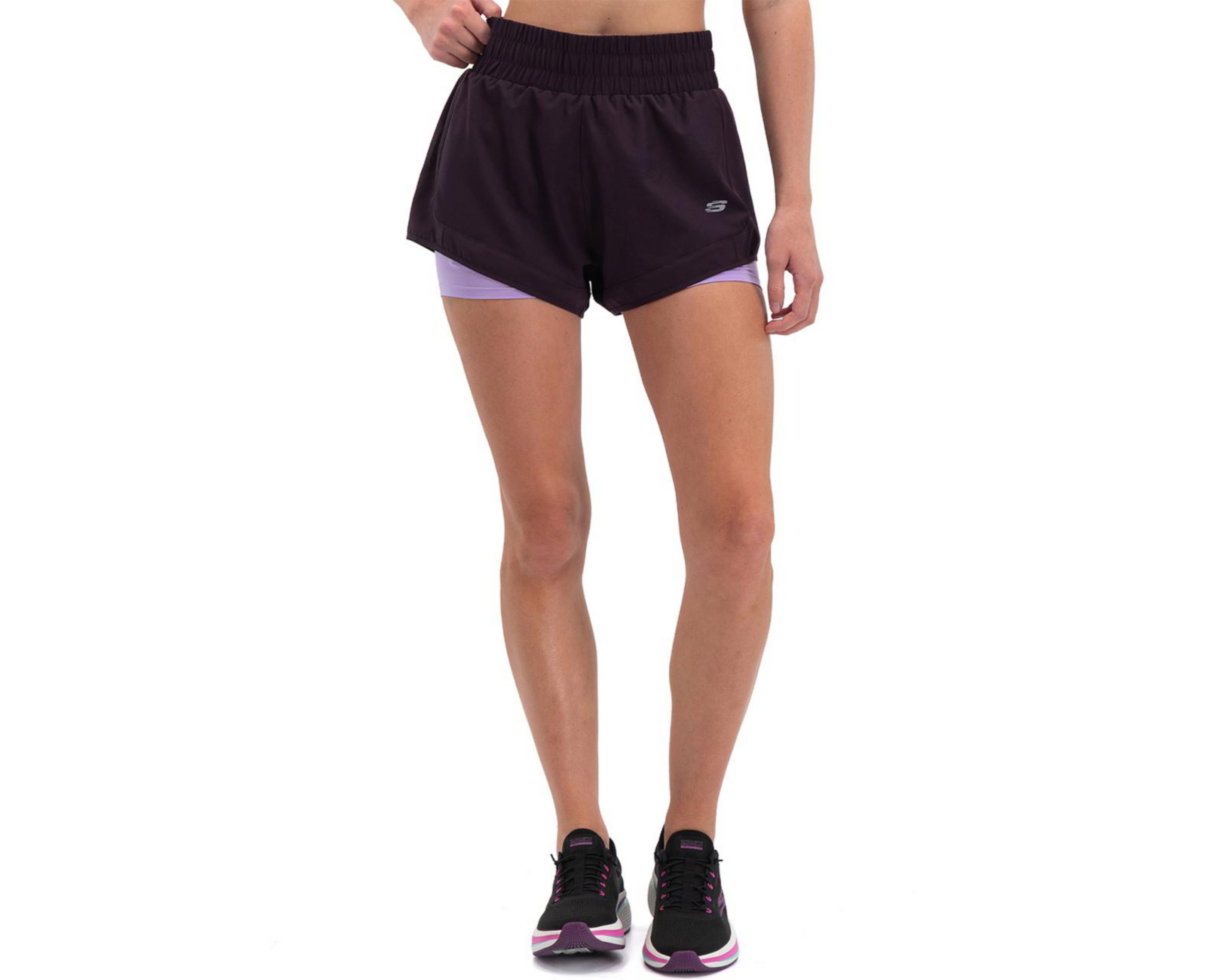 Foto 1 | Short Skechers de Entrenamiento para Mujer