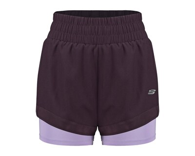 Foto 4 | Short Skechers de Entrenamiento para Mujer