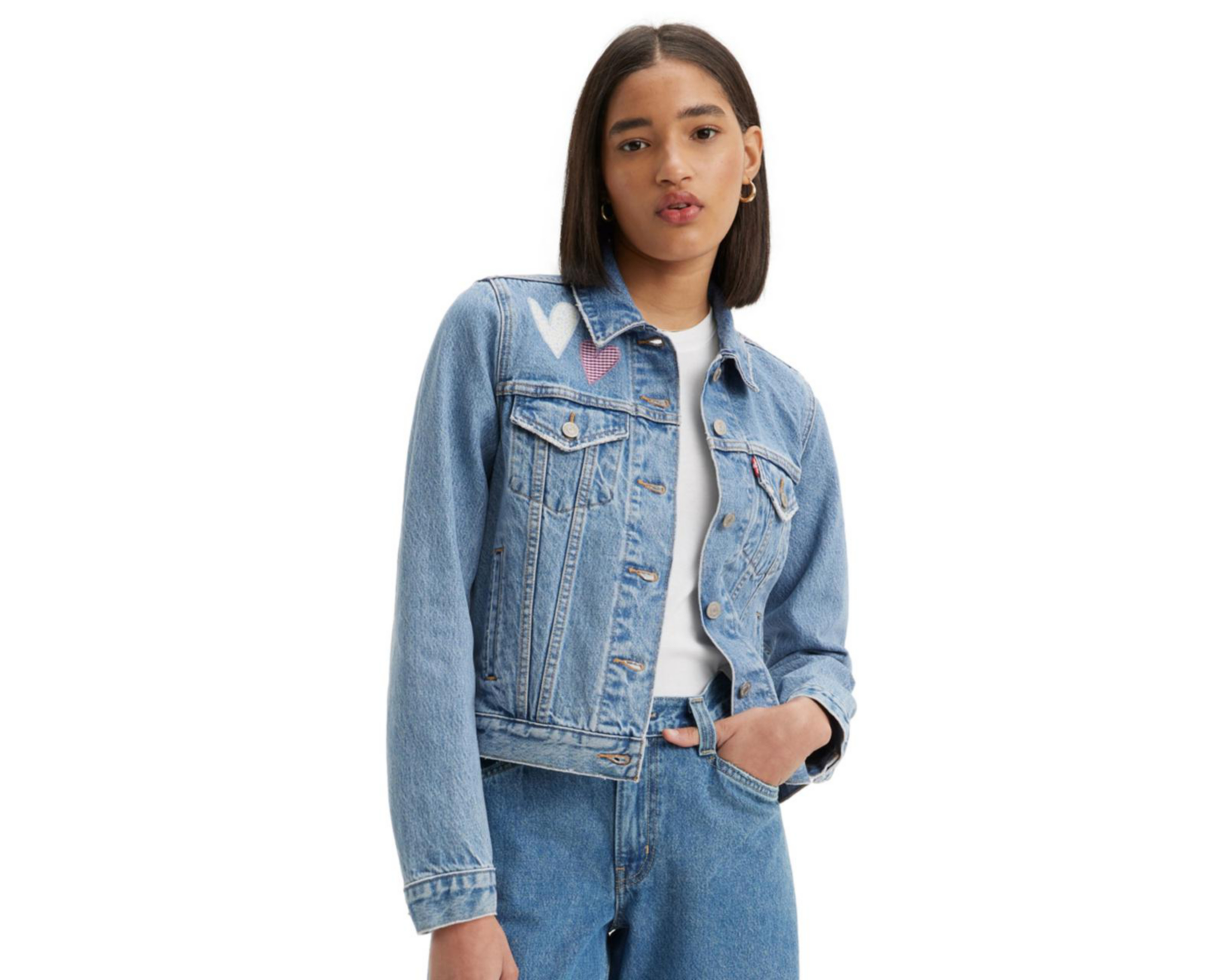Chamarra Levi's Trucker de Mezclilla $1,760