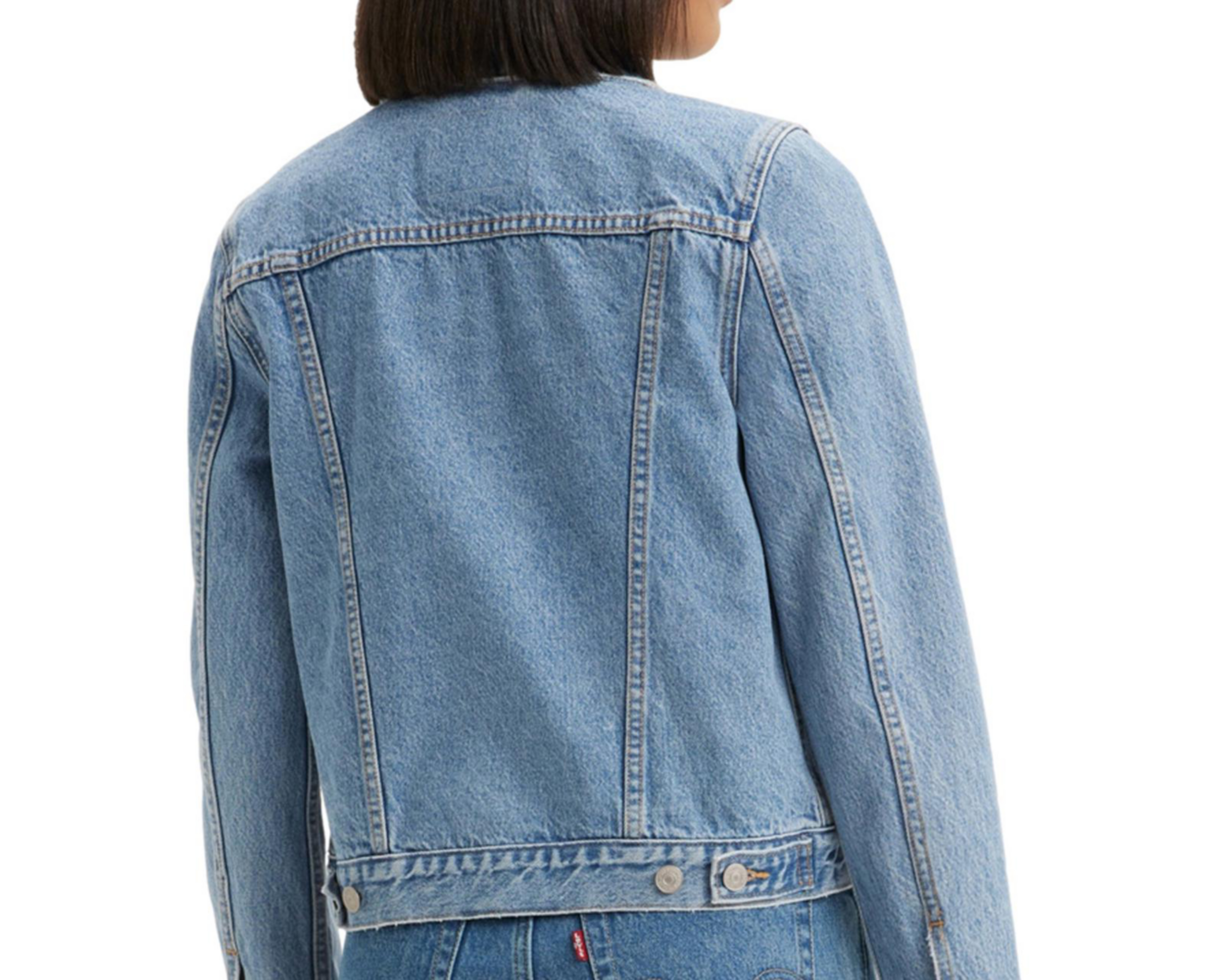 Foto 5 pulgar | Chamarra Levi's Trucker de Mezclilla