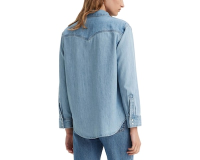 Foto 2 | Camisa Levi's Azul Corte Holgado