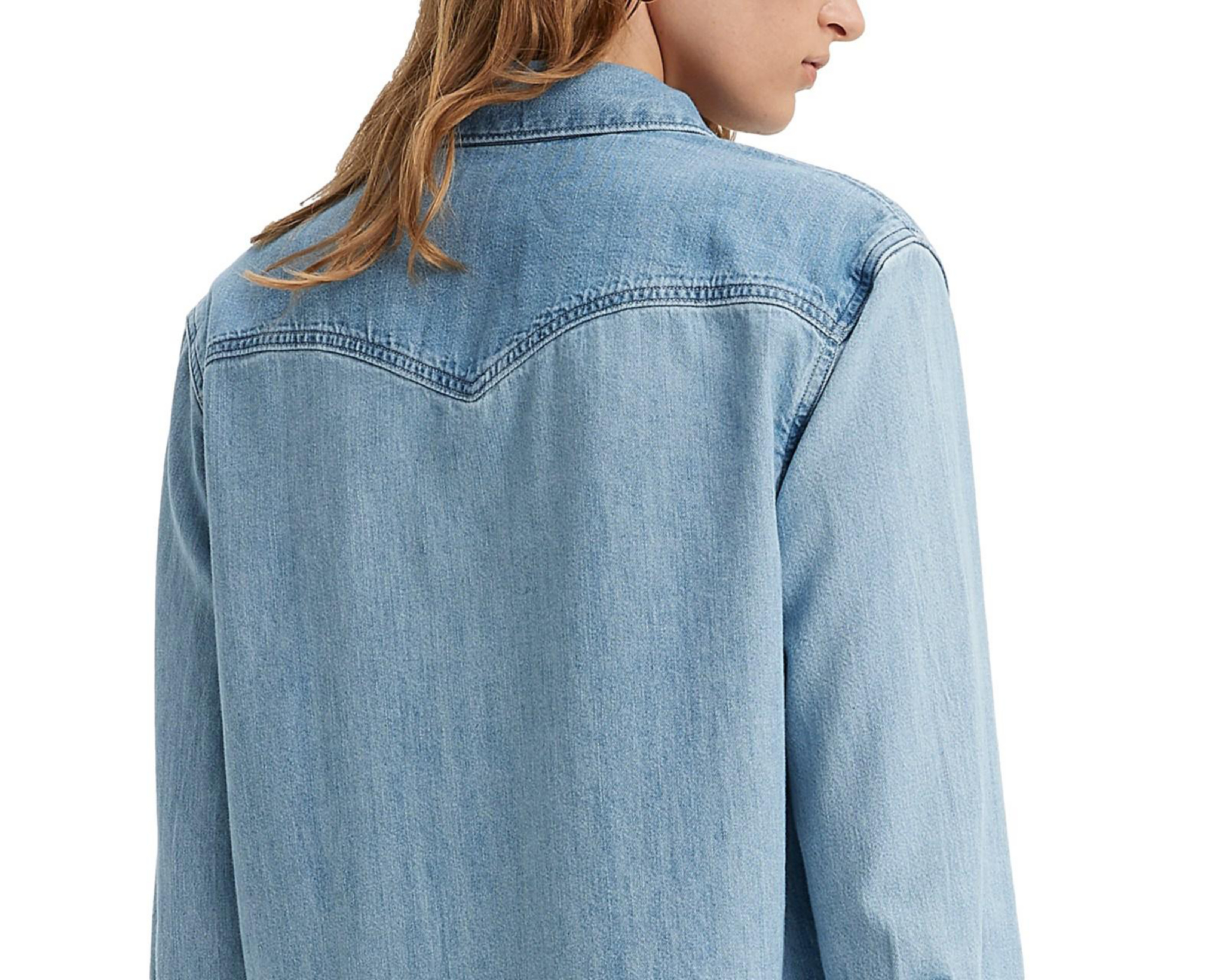 Foto 5 pulgar | Camisa Levi's Azul Corte Holgado