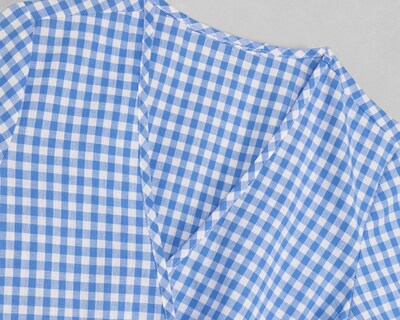 Foto 4 | Blusa Thinner Manga Corta Escote Cruzado Coquette