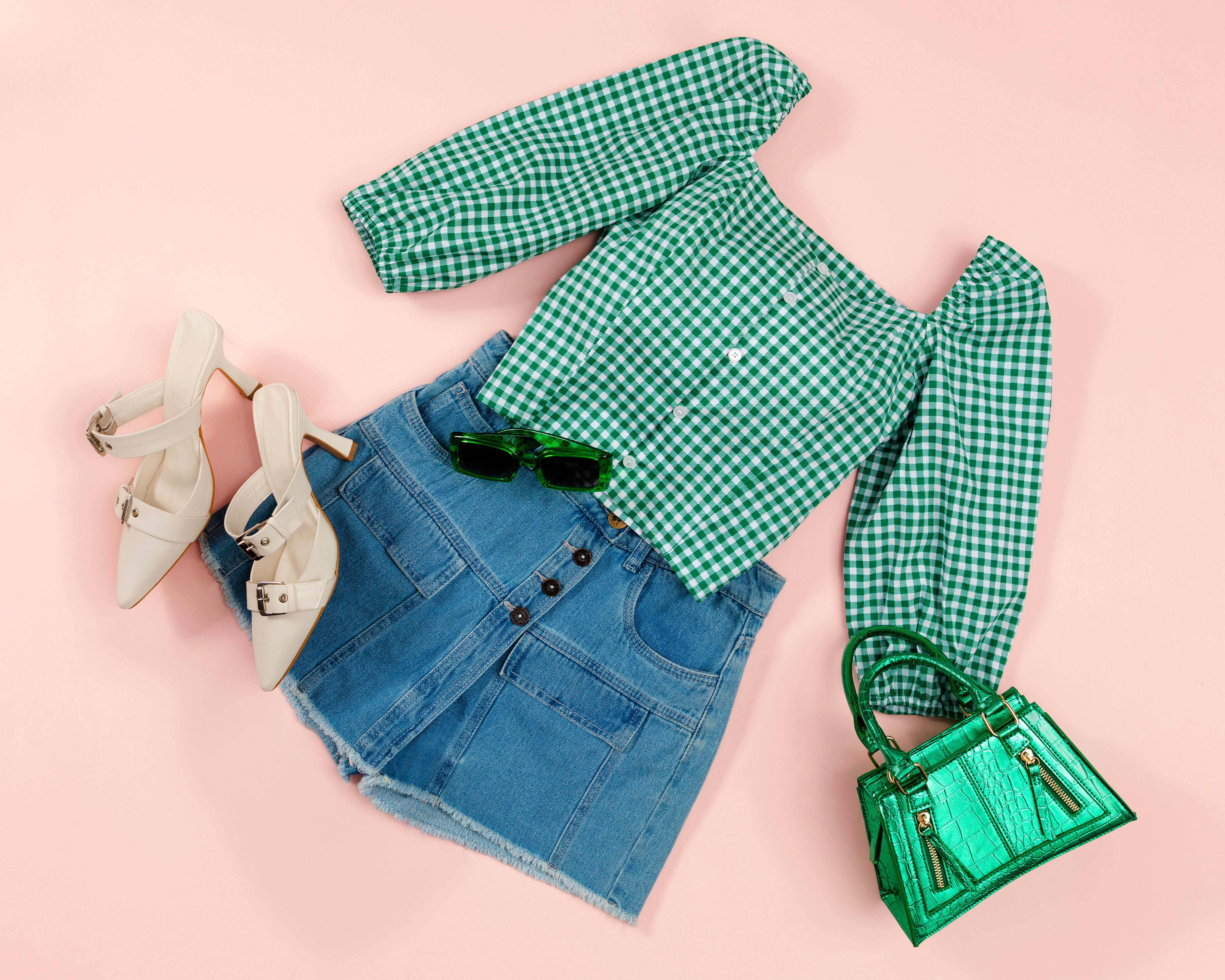Blusa Thinner Manga Larga a Cuadros