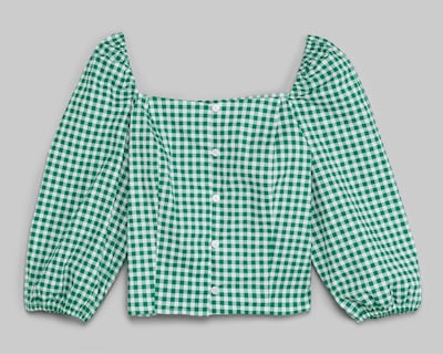 Foto 2 | Blusa Thinner Manga Larga a Cuadros
