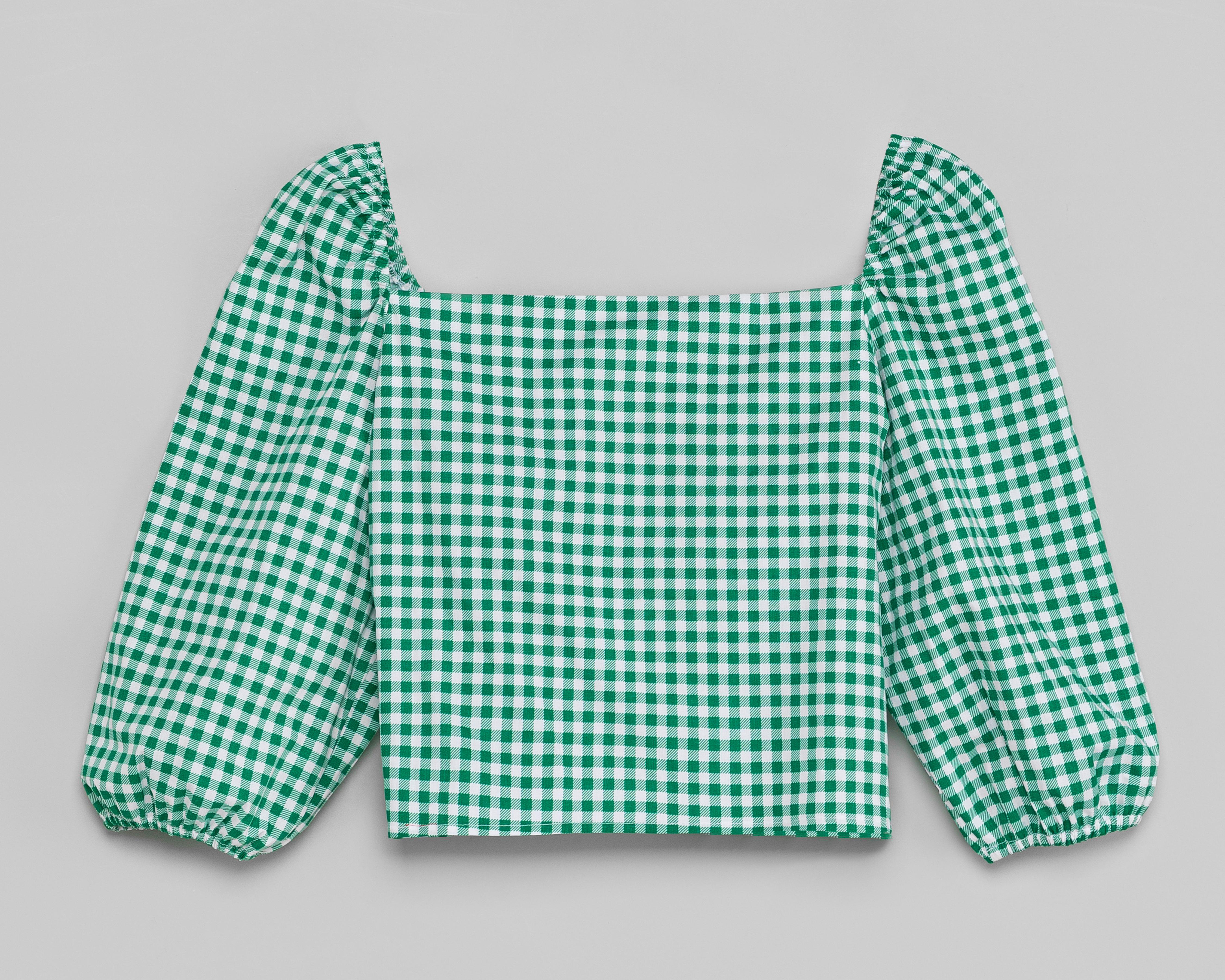 Foto 4 pulgar | Blusa Thinner Manga Larga a Cuadros