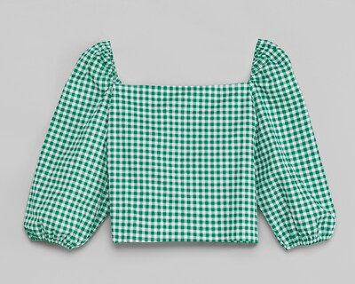 Foto 3 | Blusa Thinner Manga Larga a Cuadros