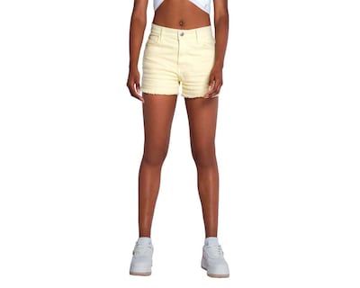 Foto 1 | Short Oggi Amarillo para Mujer