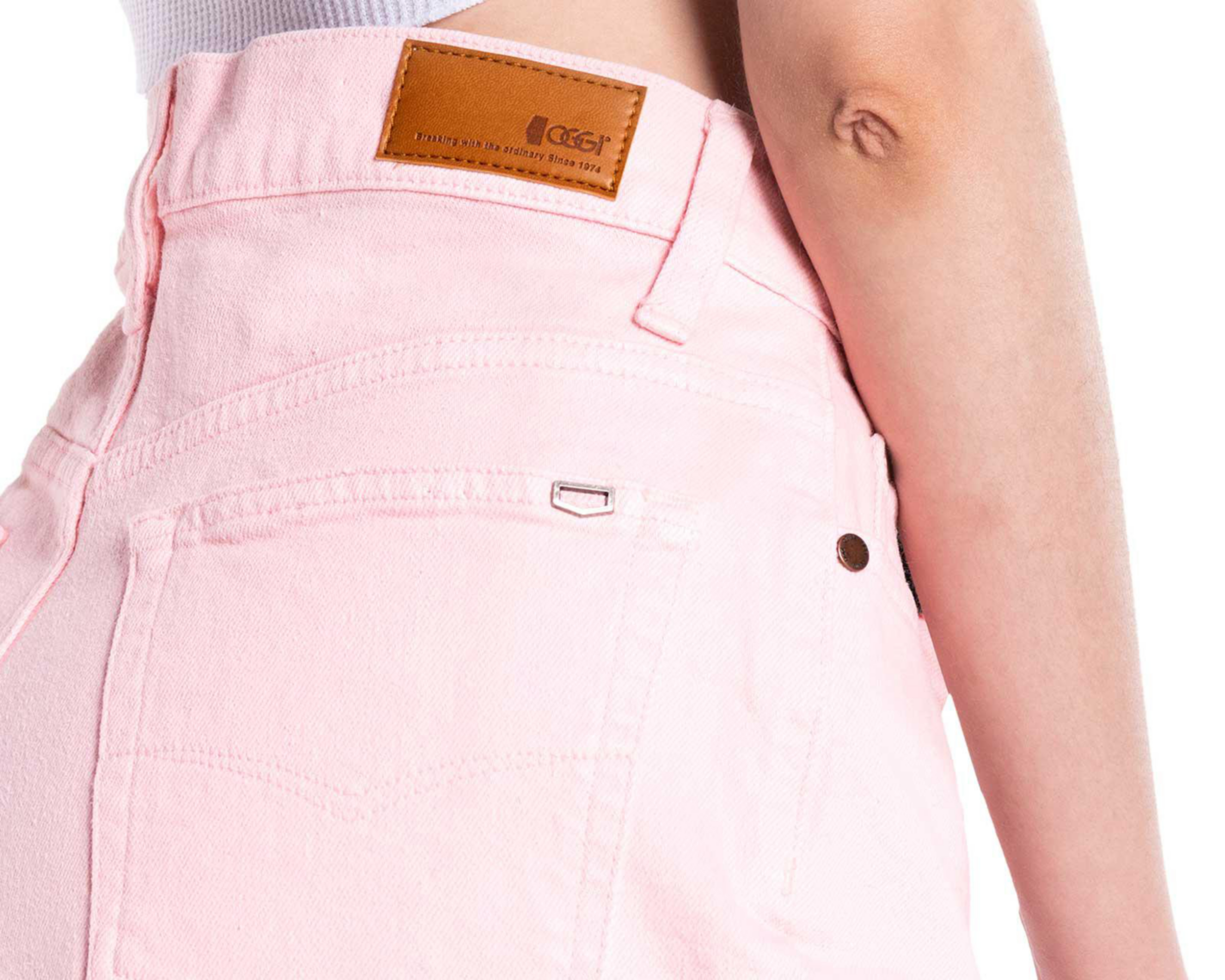 Foto 6 pulgar | Short Oggi Rosa para Mujer