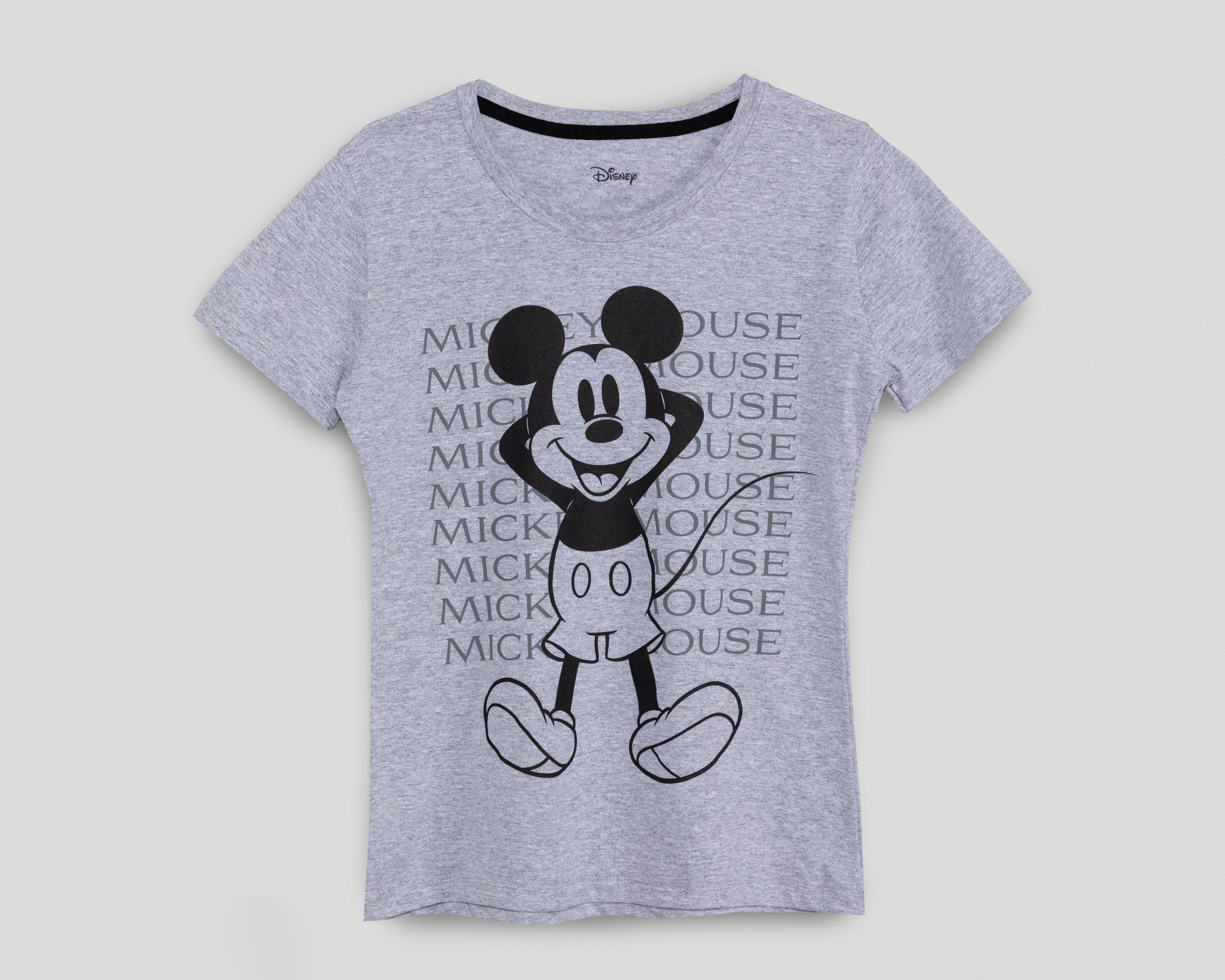 Foto 1 | Playera Disney Mickey Mouse para Mujer