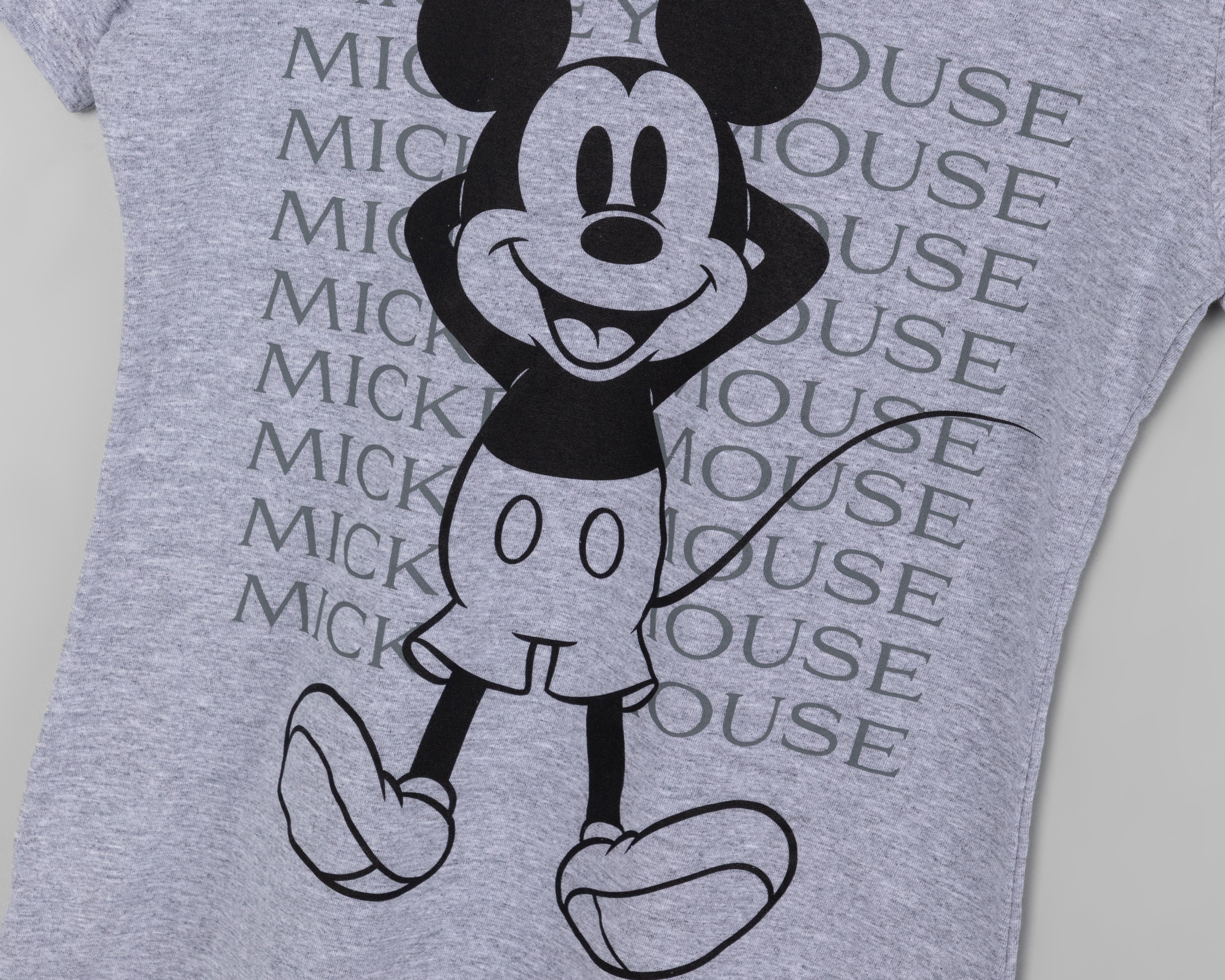 Foto 3 | Playera Disney Mickey Mouse para Mujer