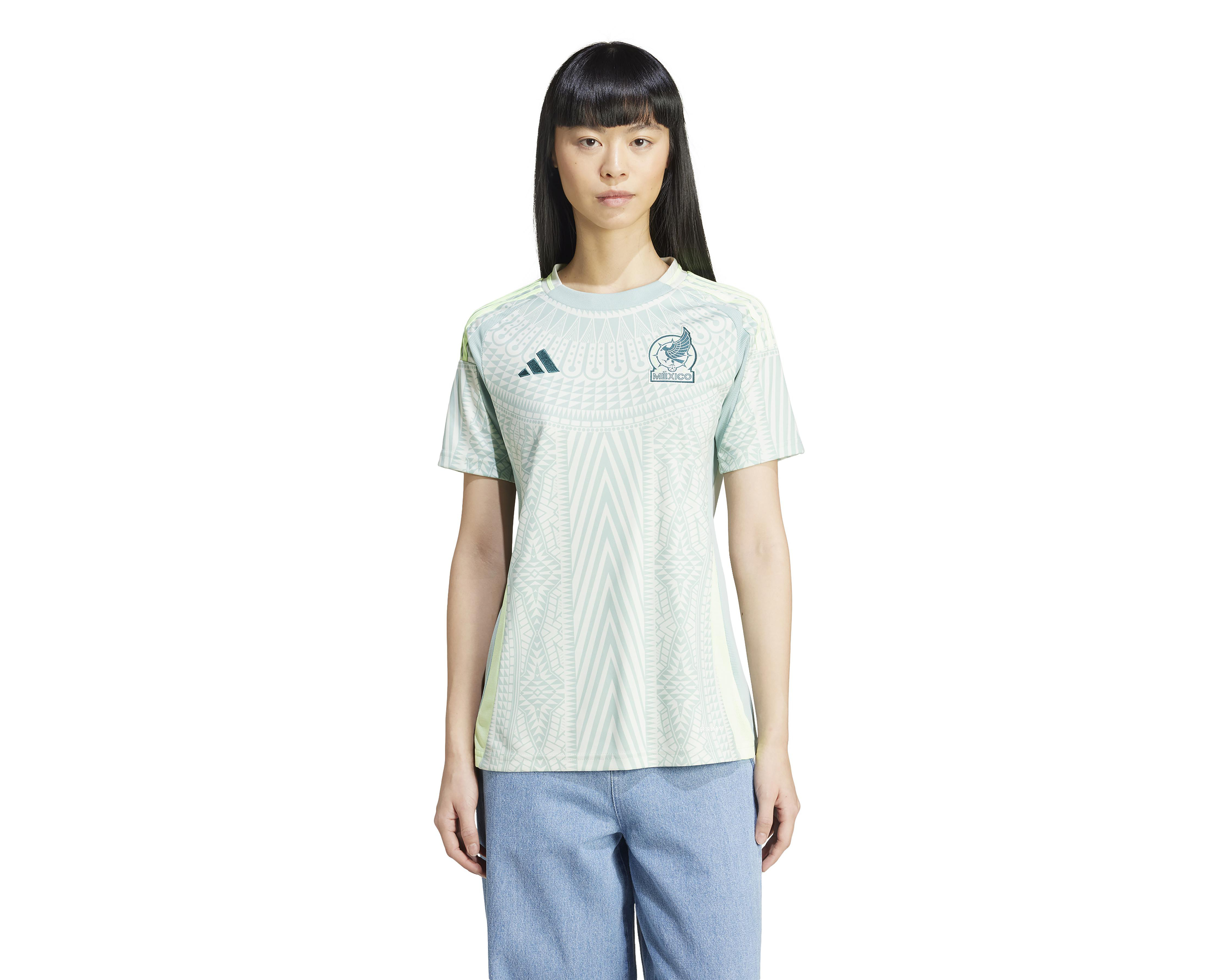 Foto 2 pulgar | Jersey Adidas Selección Nacional de México Femenil Visitante 2024-2025