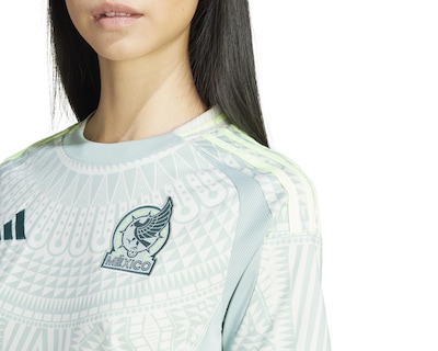 Foto 4 | Jersey Adidas Selección Nacional de México Femenil Visitante 2024-2025