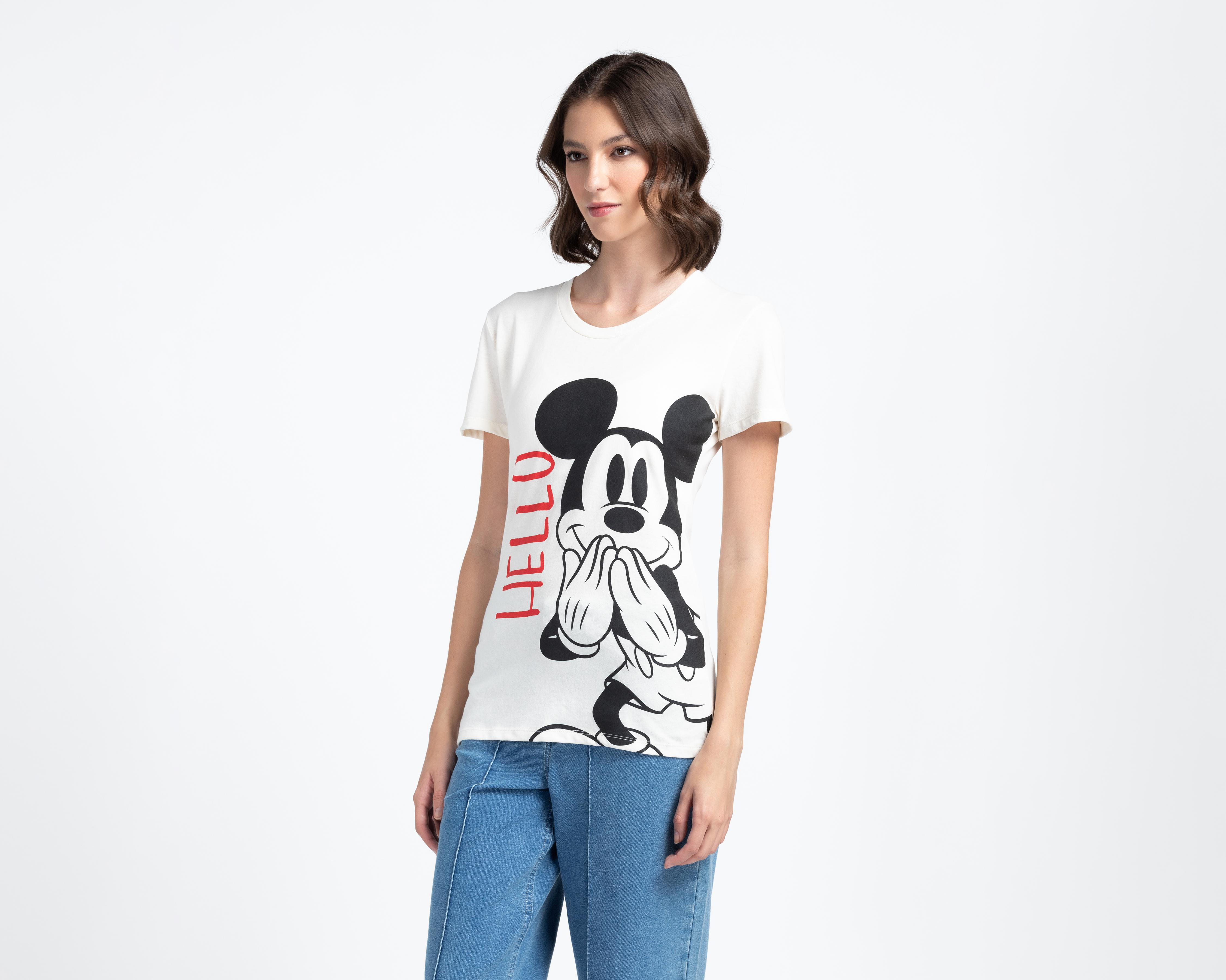 Playera Disney Mickey Mouse para Mujer $119