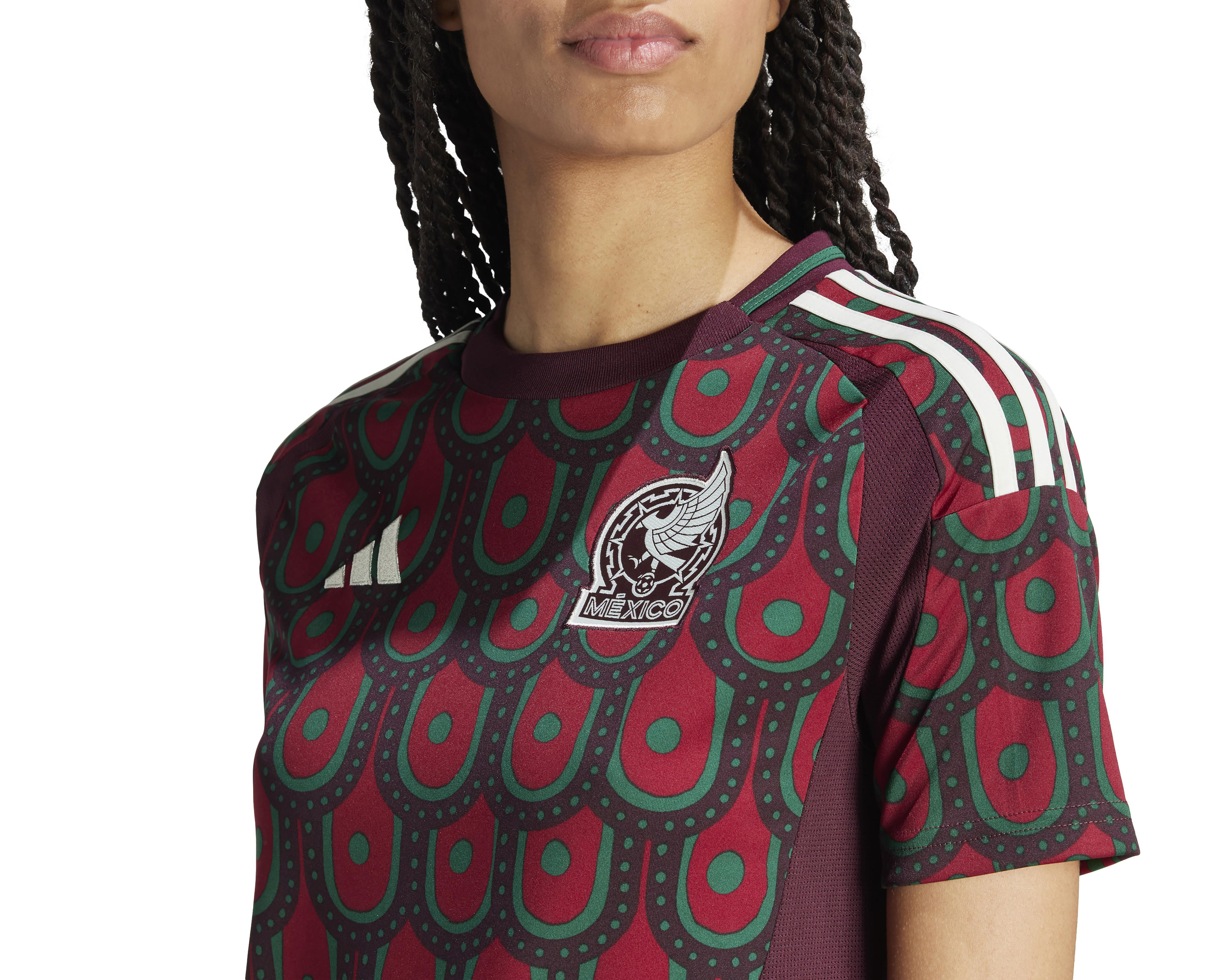 Foto 5 pulgar | Jersey Adidas Selección Nacional de México Femenil Local 2024-2025