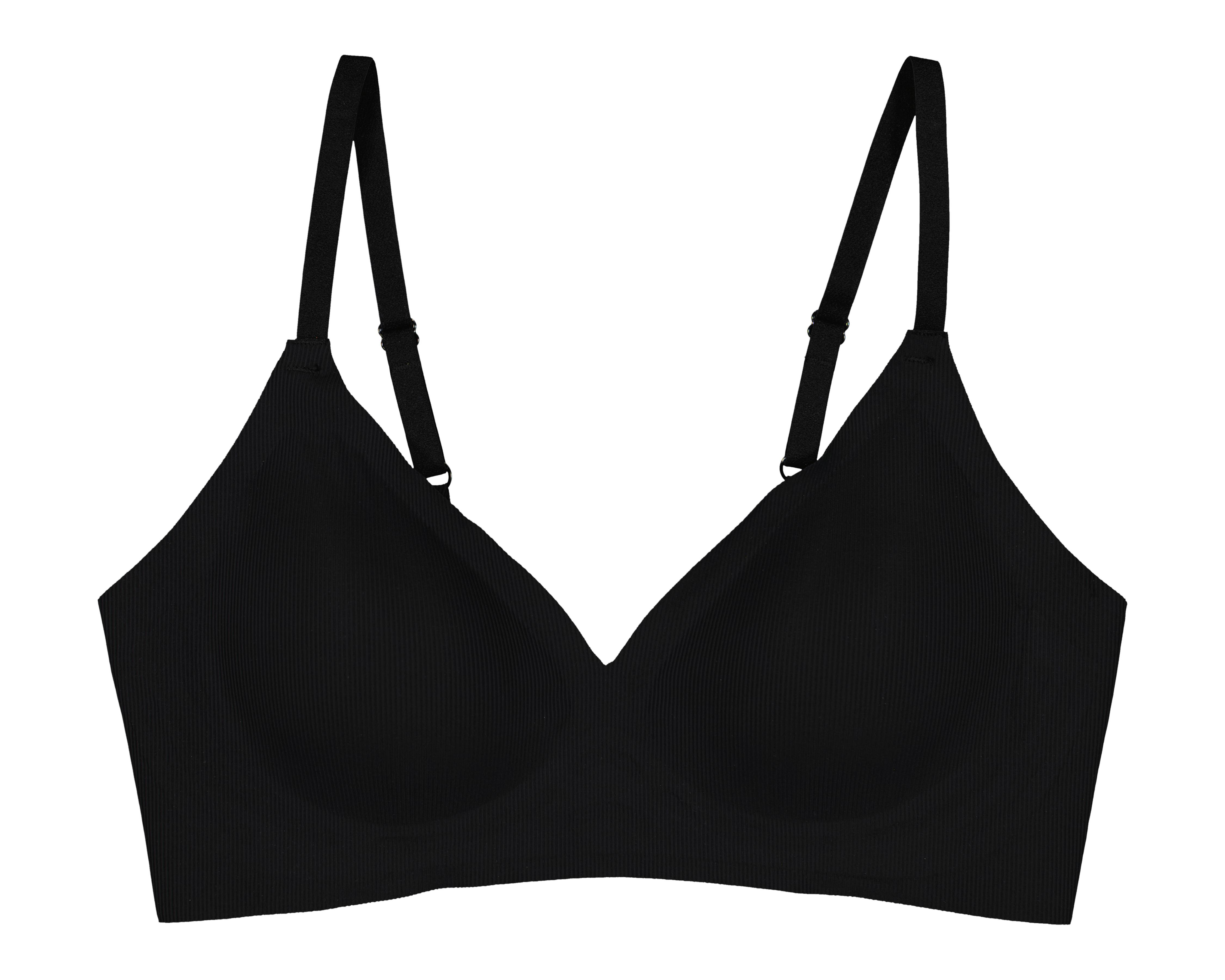 Foto 1 | Brasier Media Copa Negro Pinku para Mujer