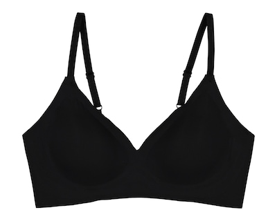 Foto 1 | Brasier Media Copa Negro Pinku para Mujer