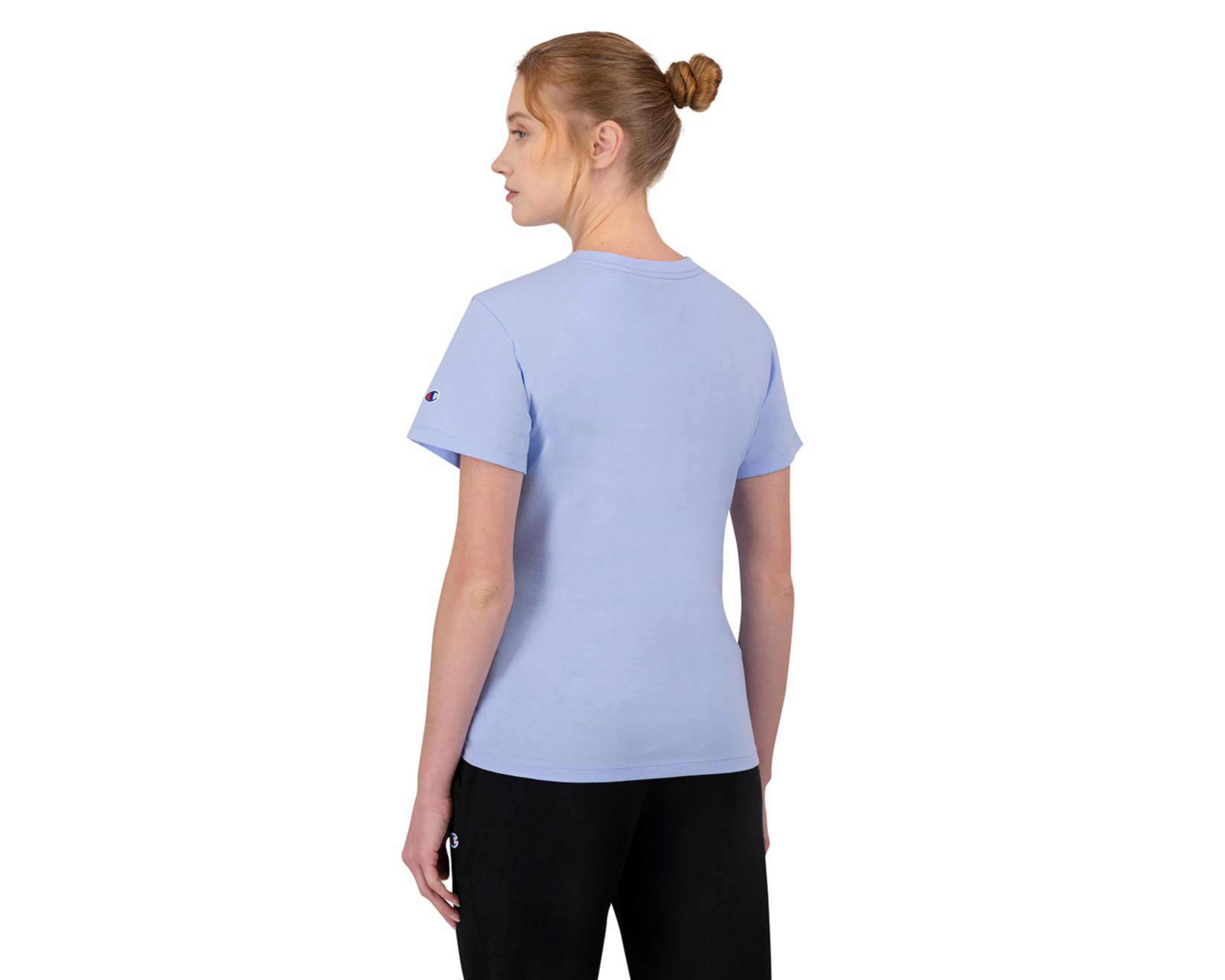 Foto 3 pulgar | Playera Deportiva Champion Script para Mujer