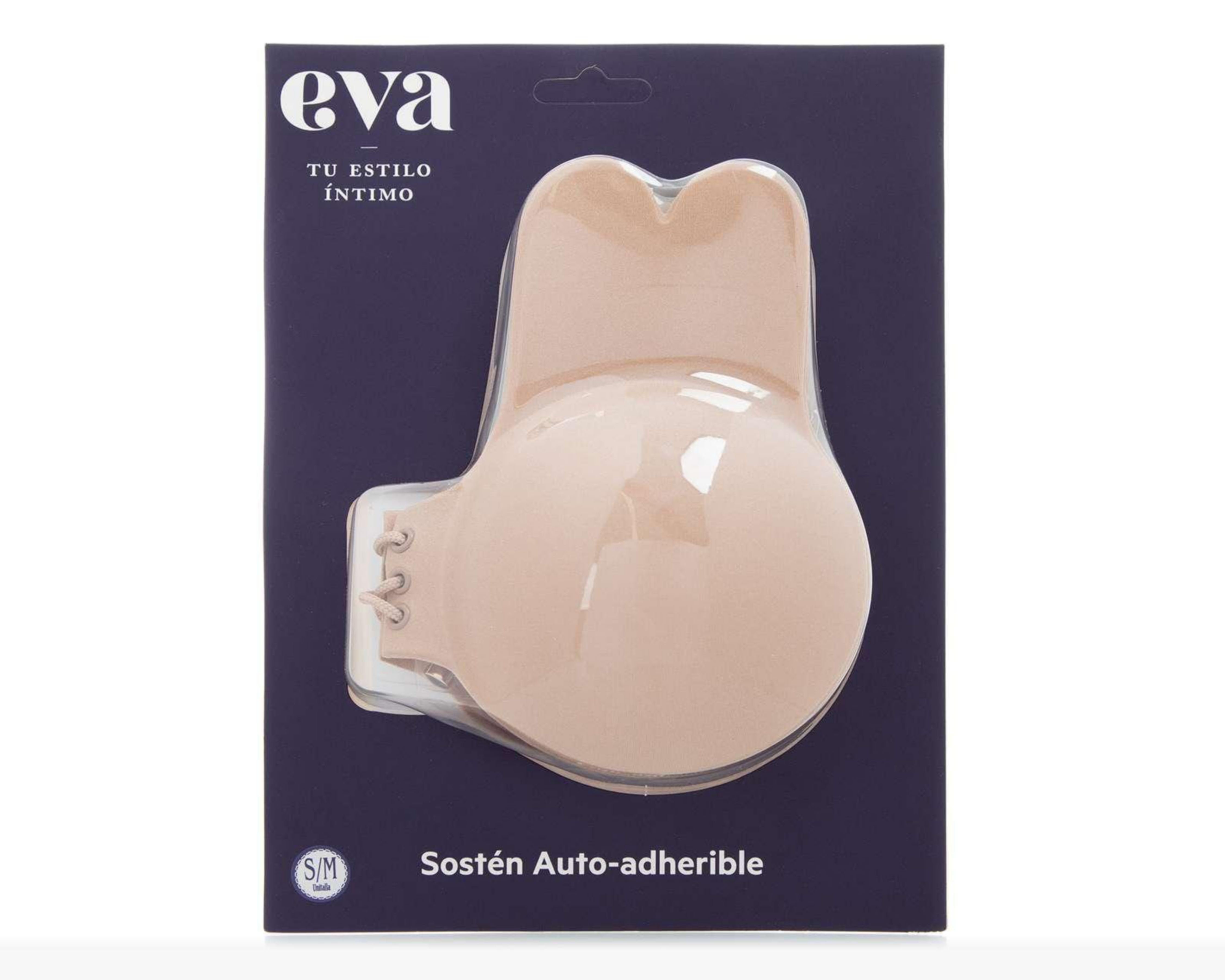 Foto 3 | Copas Adheribles Eva tu Estilo Íntimo con Ajuste para Mujer